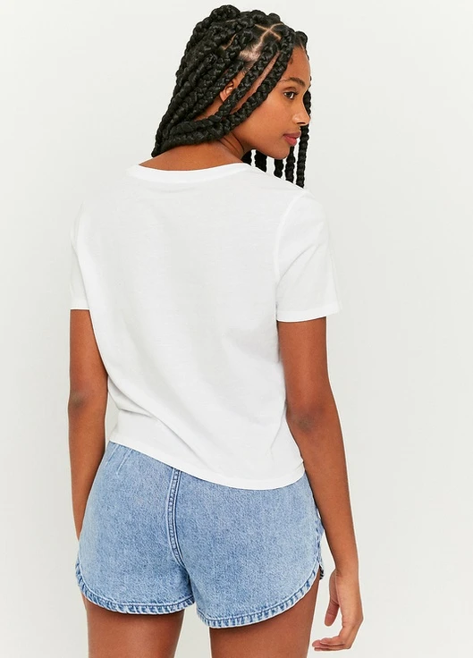 Футболка Tally Weijl Printed T-Shirts - KNIT T-SHIRT - (229436190)