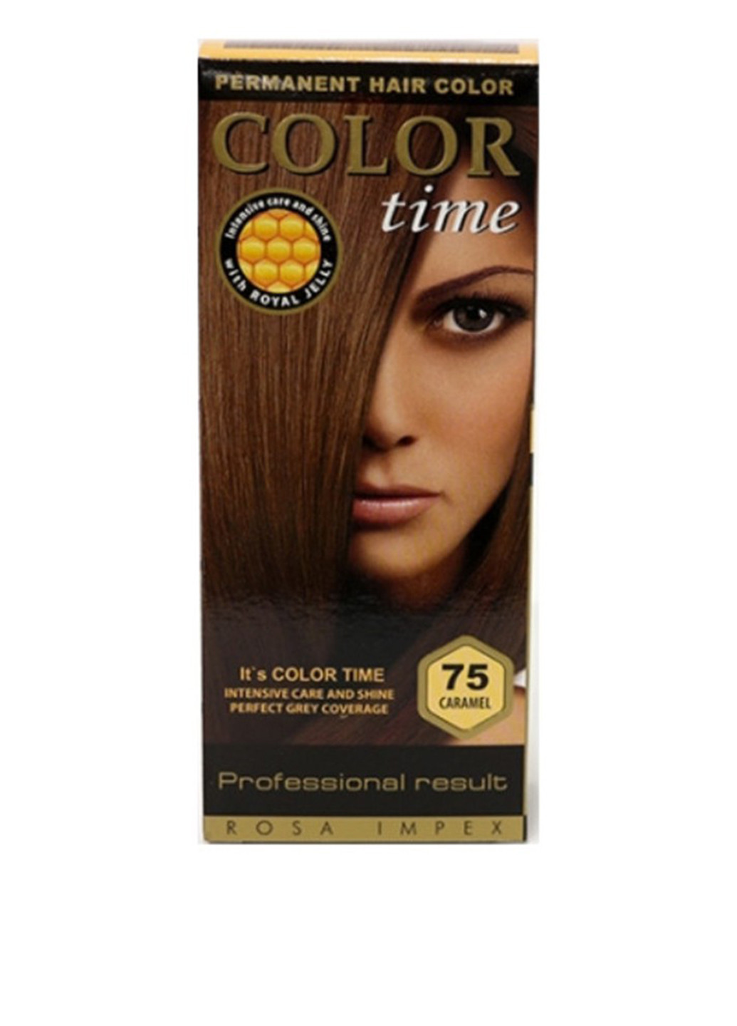 75, краска для волос стойкая (карамель), 100 мл Color Time (75100121)