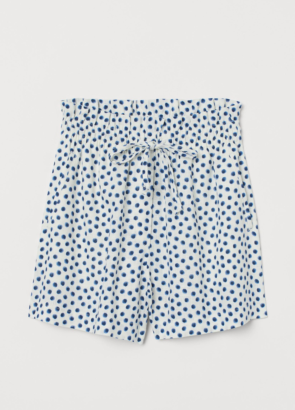 Шорты лен бленд H&M (251154436)