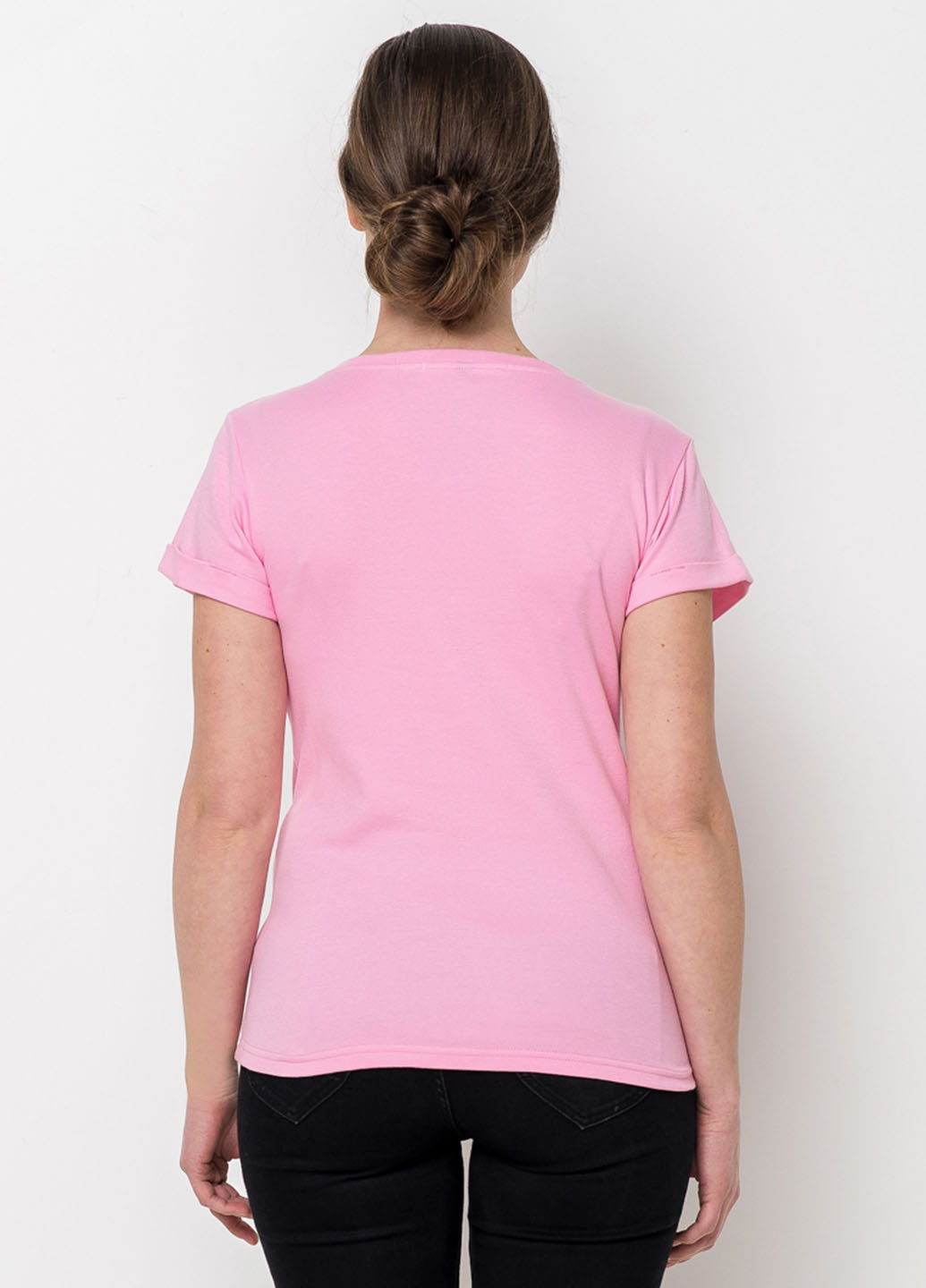 Рожева літня футболка ProstoClothes