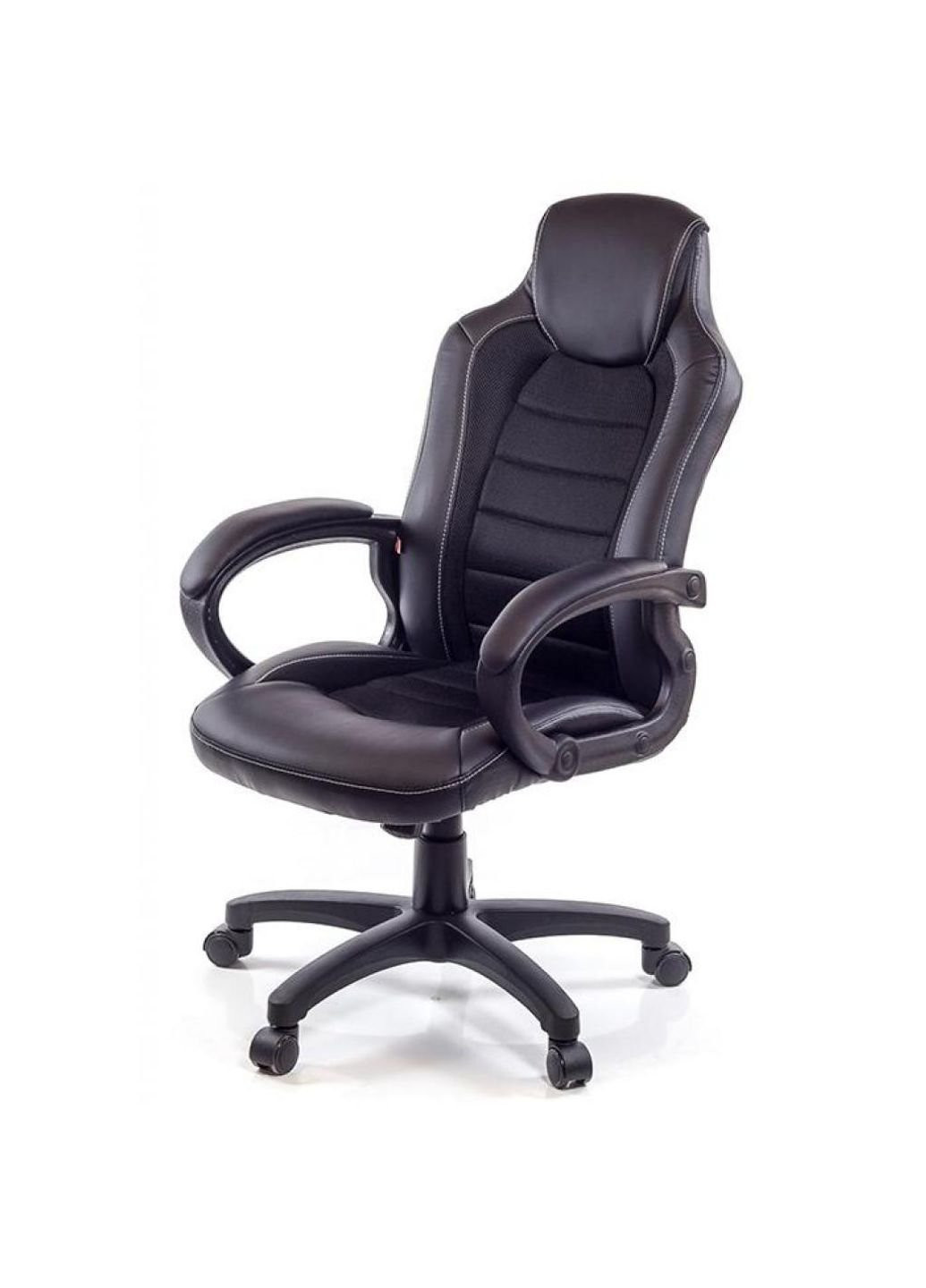 Кресло игровое Астон PL TILT Черное Аклас (251246701)