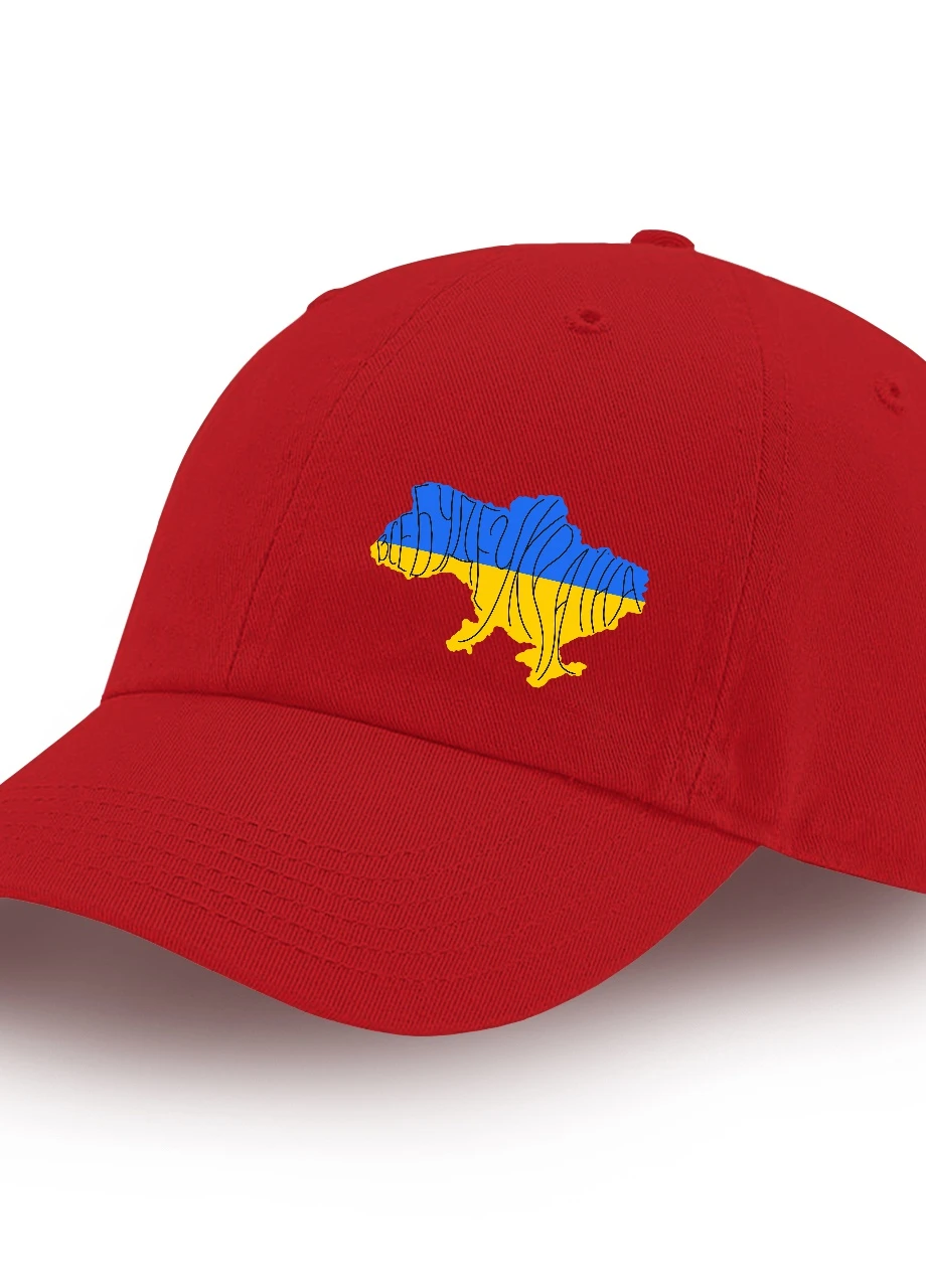 Кепка дитяча для хлопчиків Все буде Україна (9273-3771-5) Червоний MobiPrint (253484476)