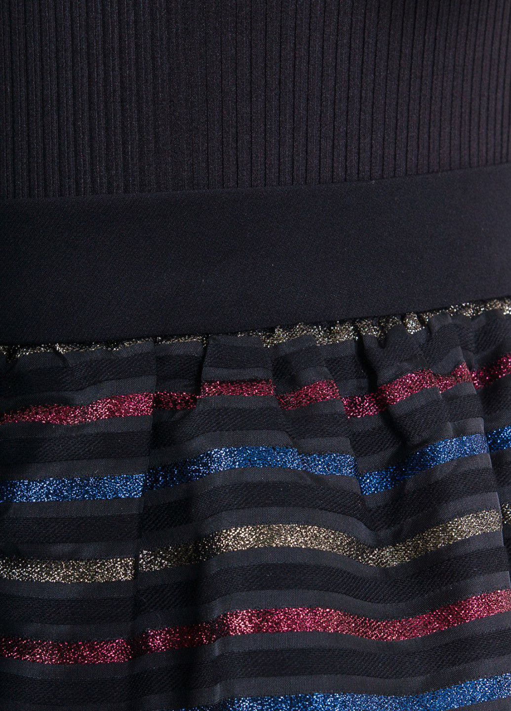 Черная кэжуал в полоску юбка Sarah Chole колокол