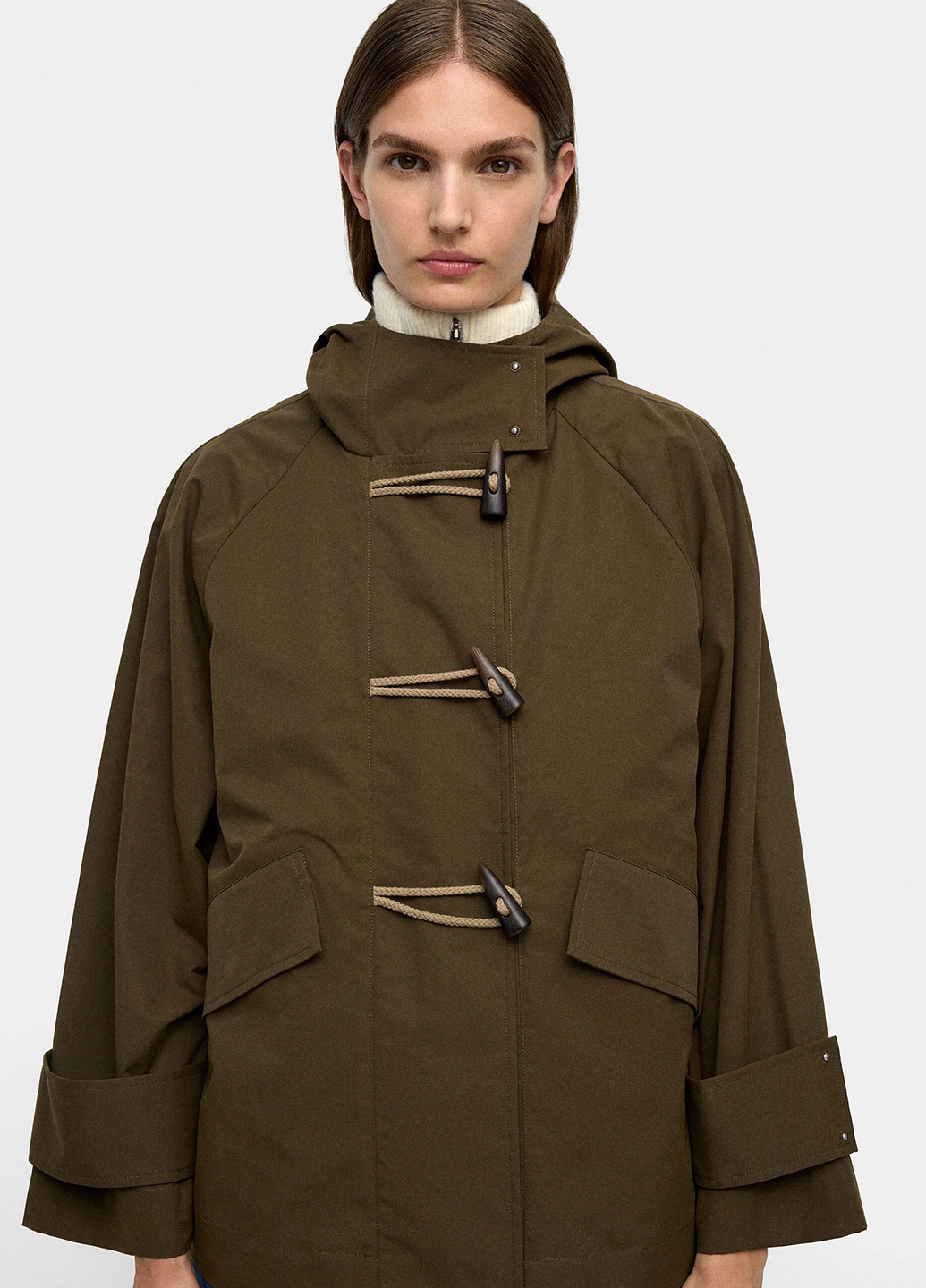 Плащ Parfois макінтош на блискавці всесезон (365967998)