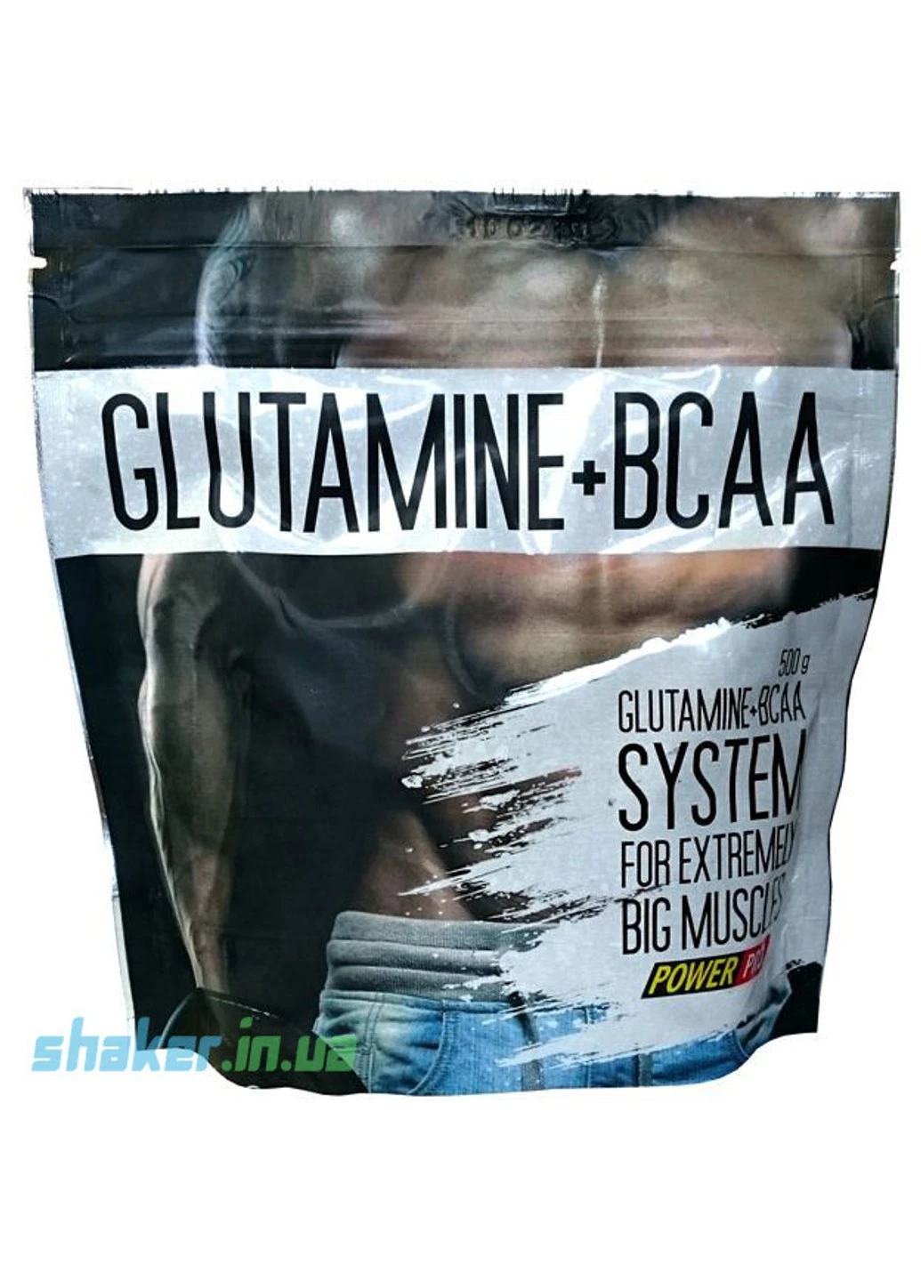 БЦАА Glutamine + BCAA (500 г) павер про з глютамином Без смаку Power Pro (255362907)