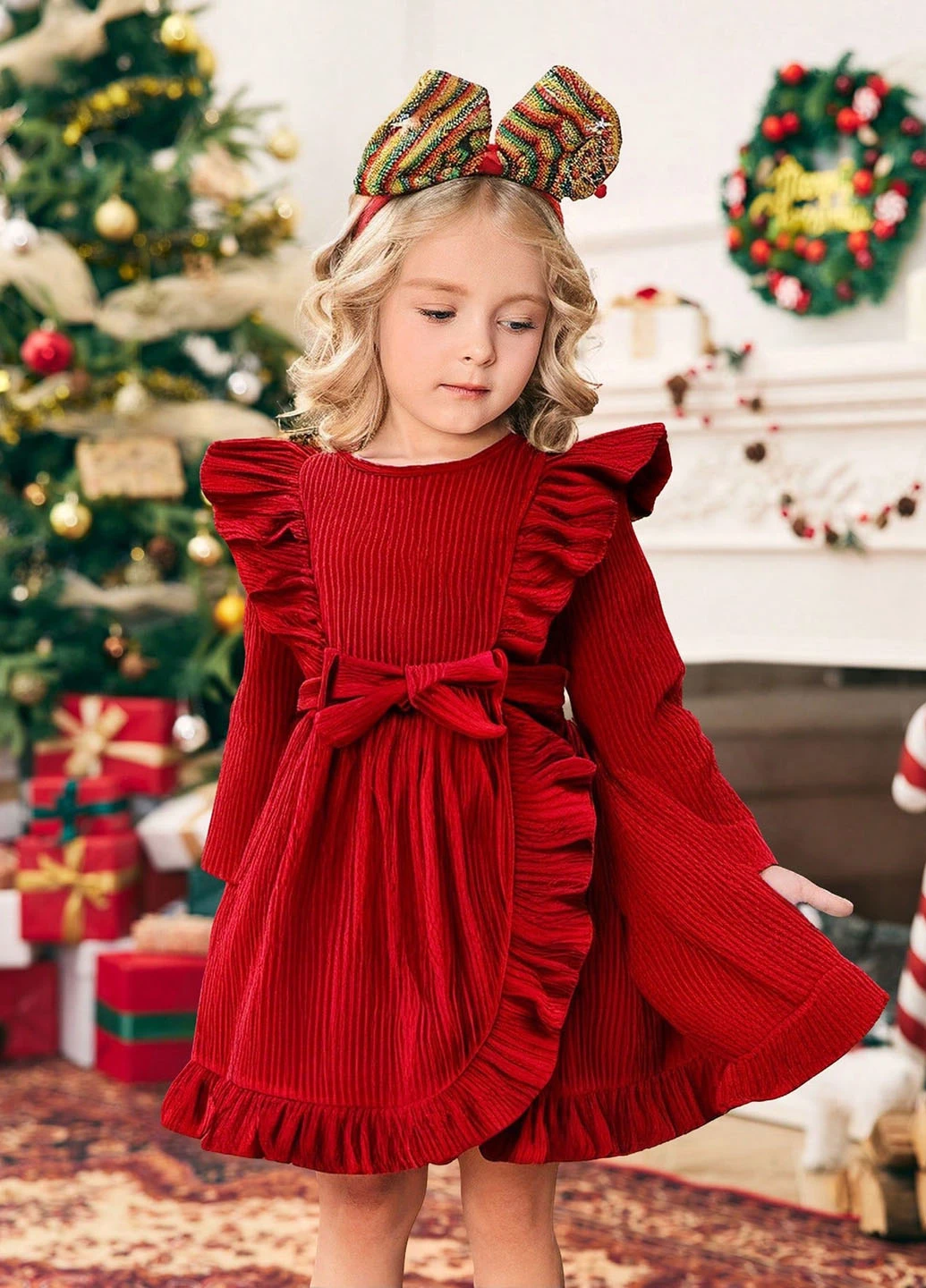 Червона сукня SHEIN (339603625)