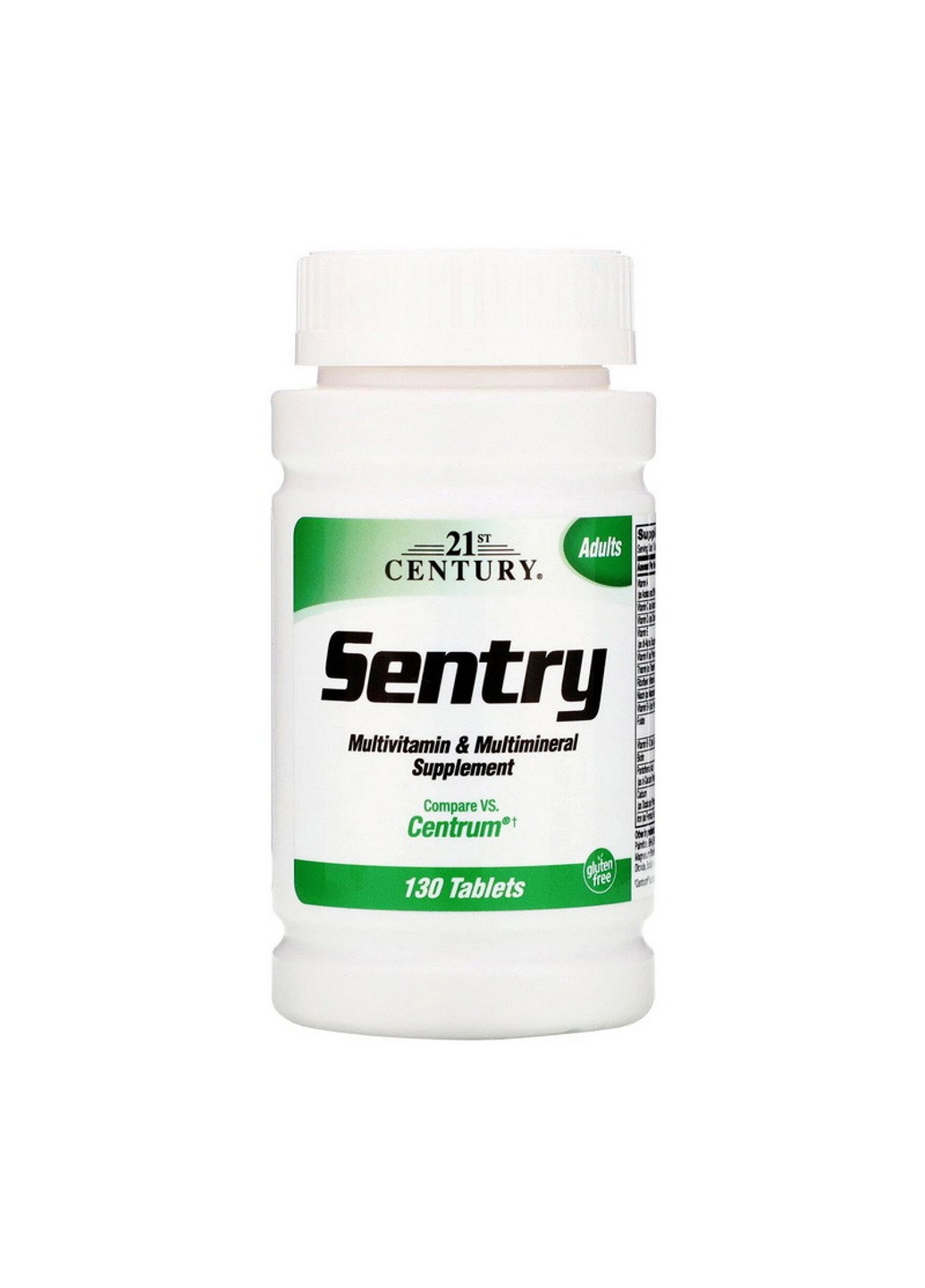 Комплекс вітамінів Sentry Multivitamin & Multimineral Supplement (130 таб) 21 століття центурі 21st Century (255409629)