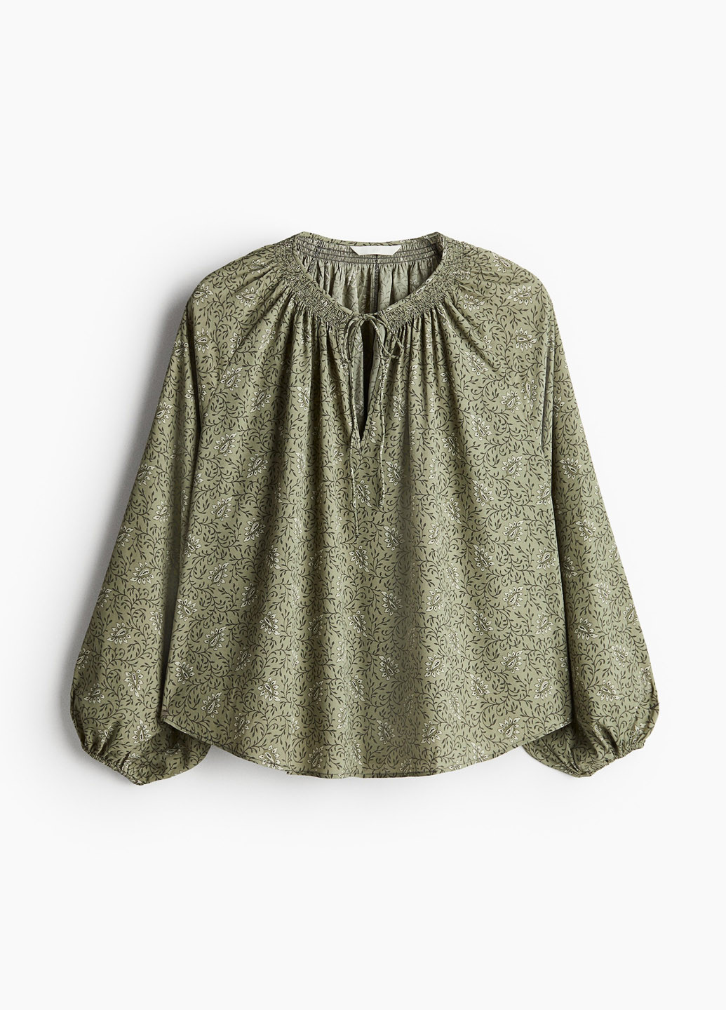 Хаки блуза H&M