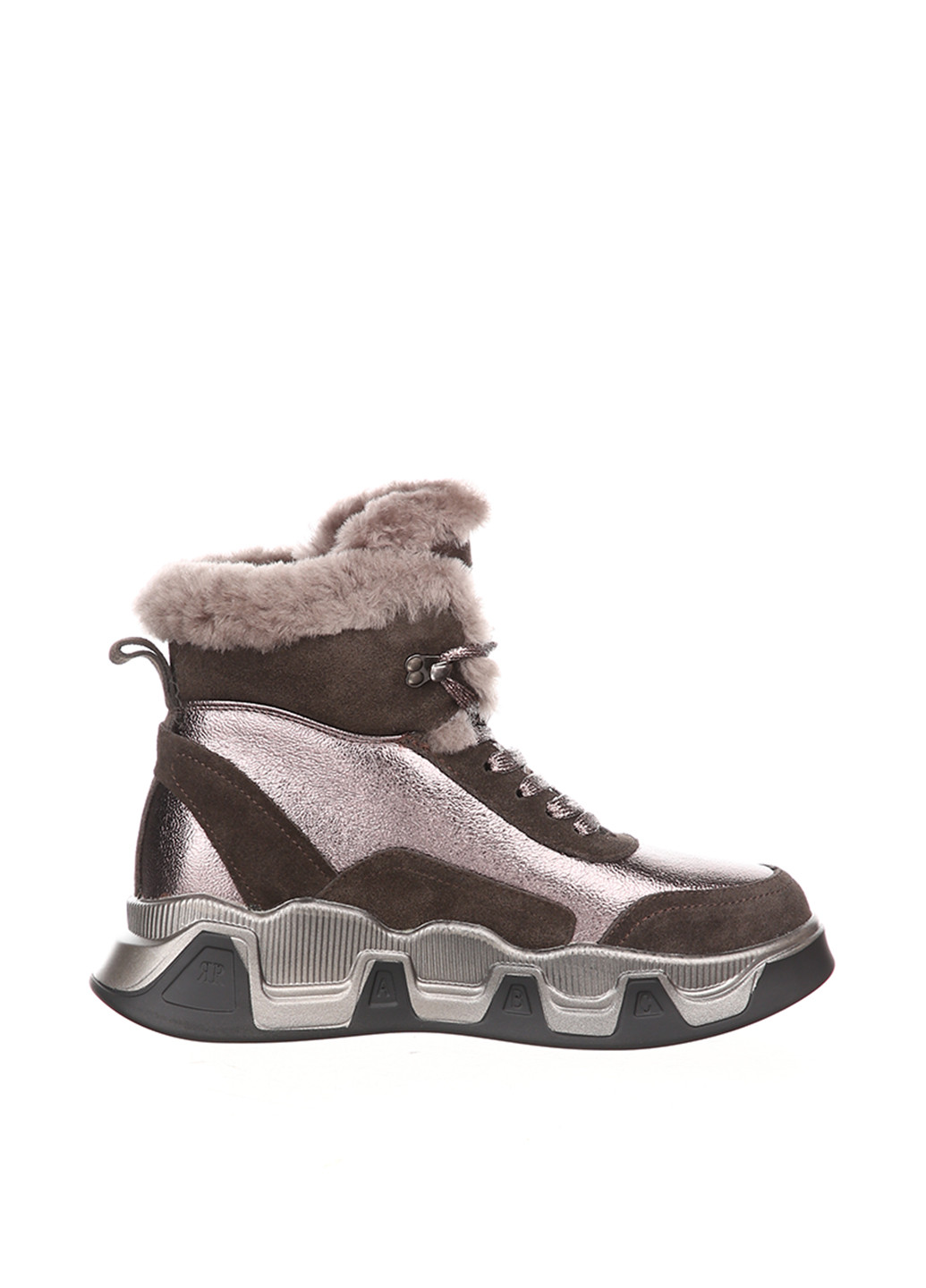 Зимние ботинки Allshoes с мехом из искусственной замши