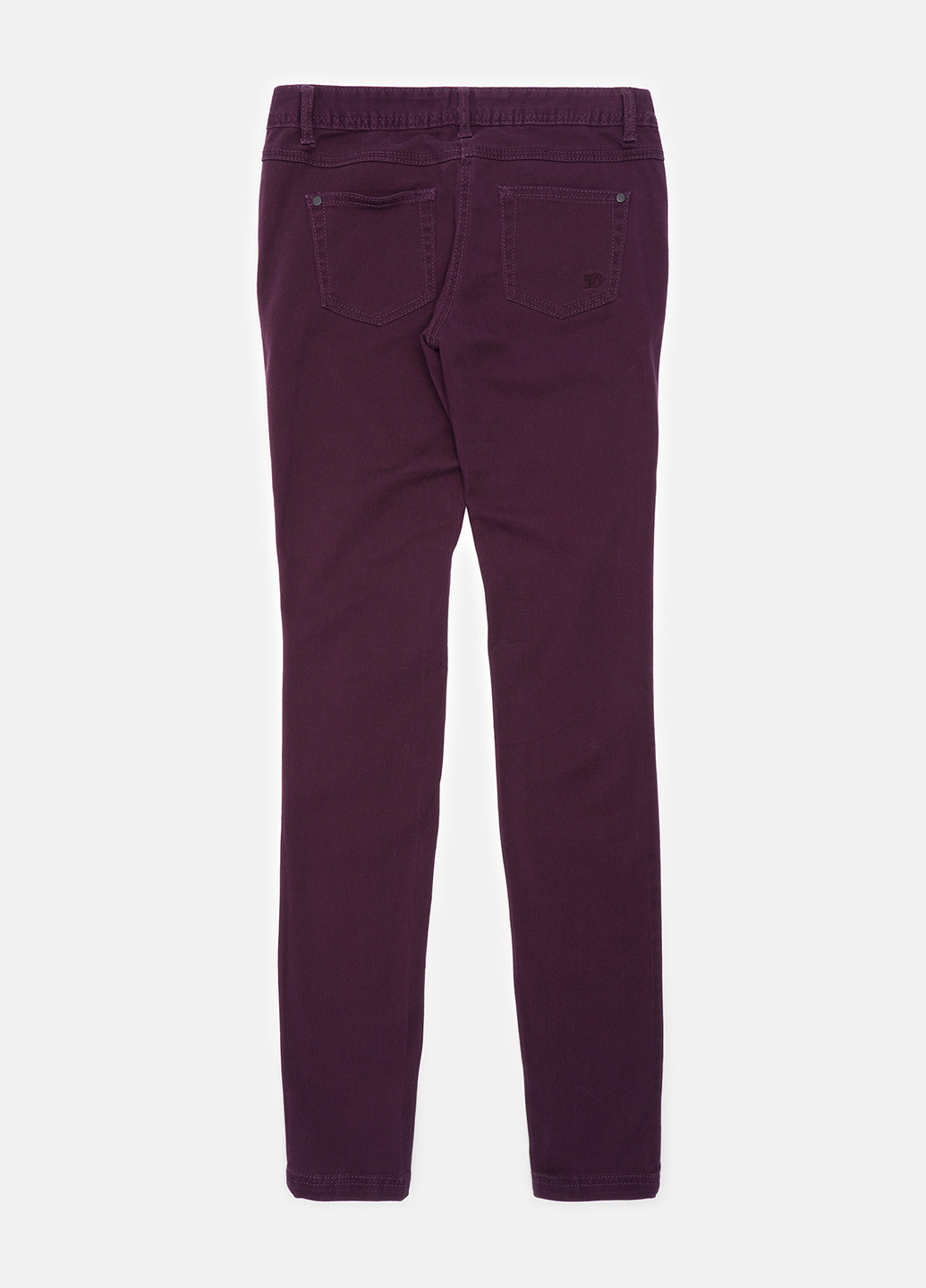 Фиолетовые кэжуал демисезонные зауженные брюки Tom Tailor