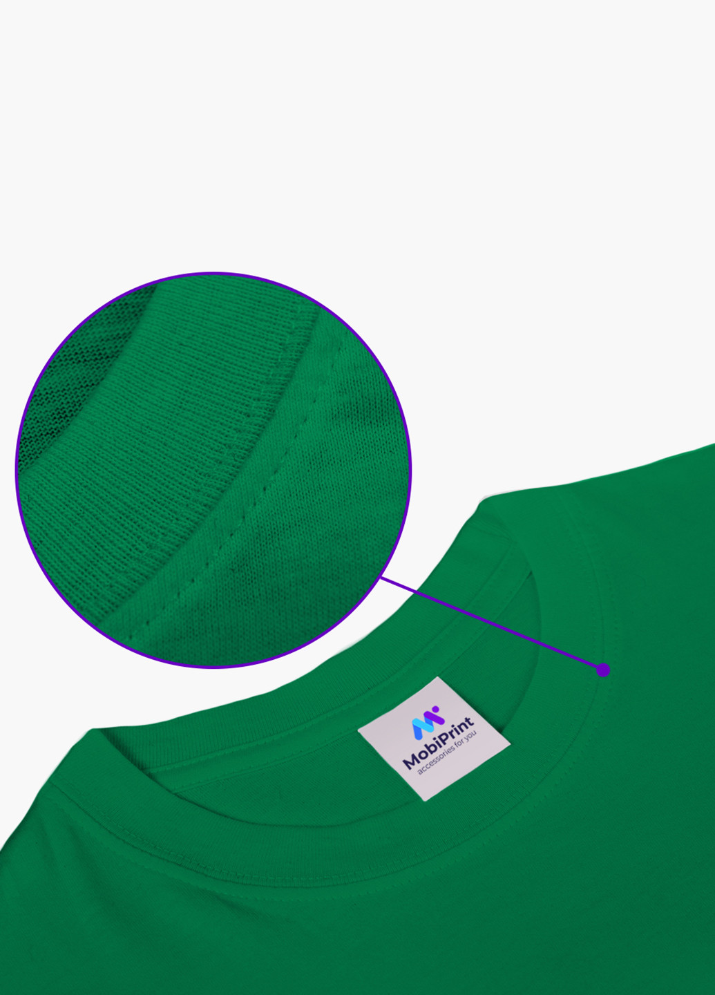 Зеленая демисезонная футболка детская амонг ас (among us)(9224-2429) MobiPrint