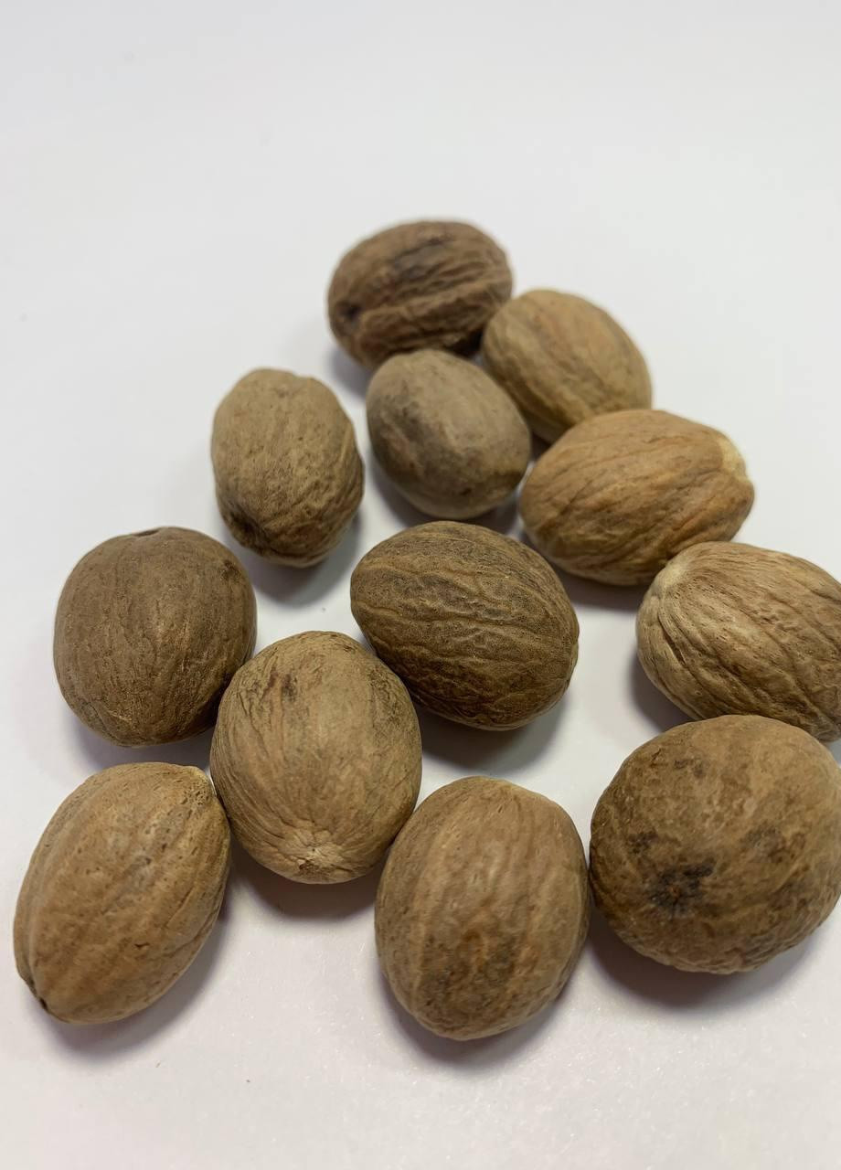 Мускатний горіх цілий 100 грам No Brand (251407752)