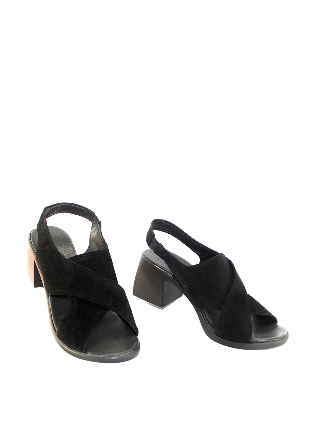 Черные босоножки No Brand без застежки