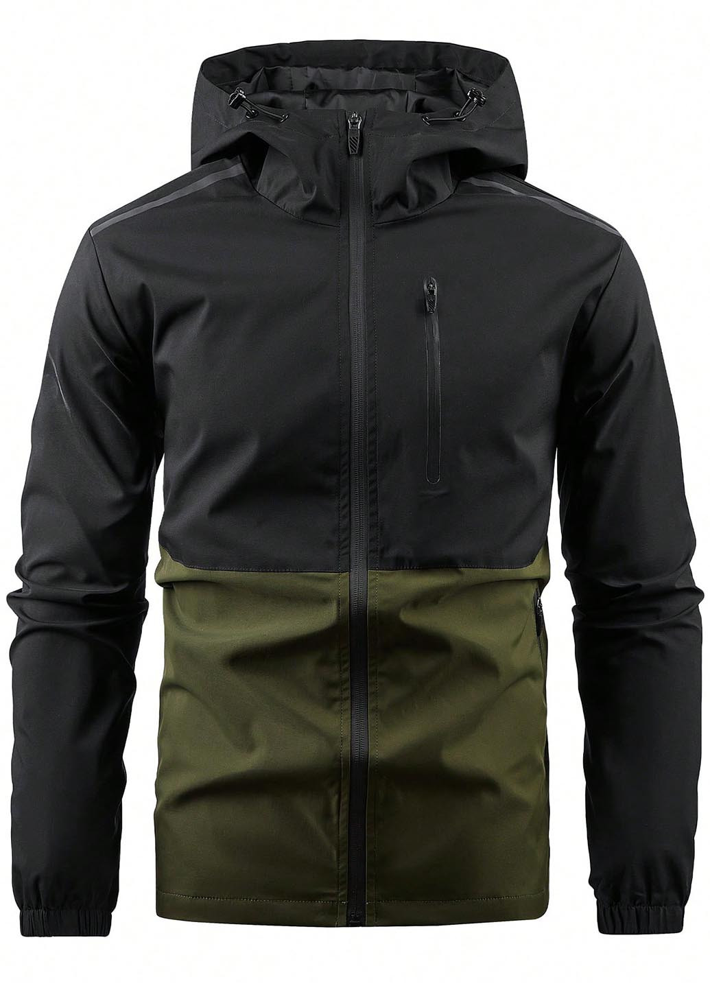 Чорна демісезонна куртка SHEIN