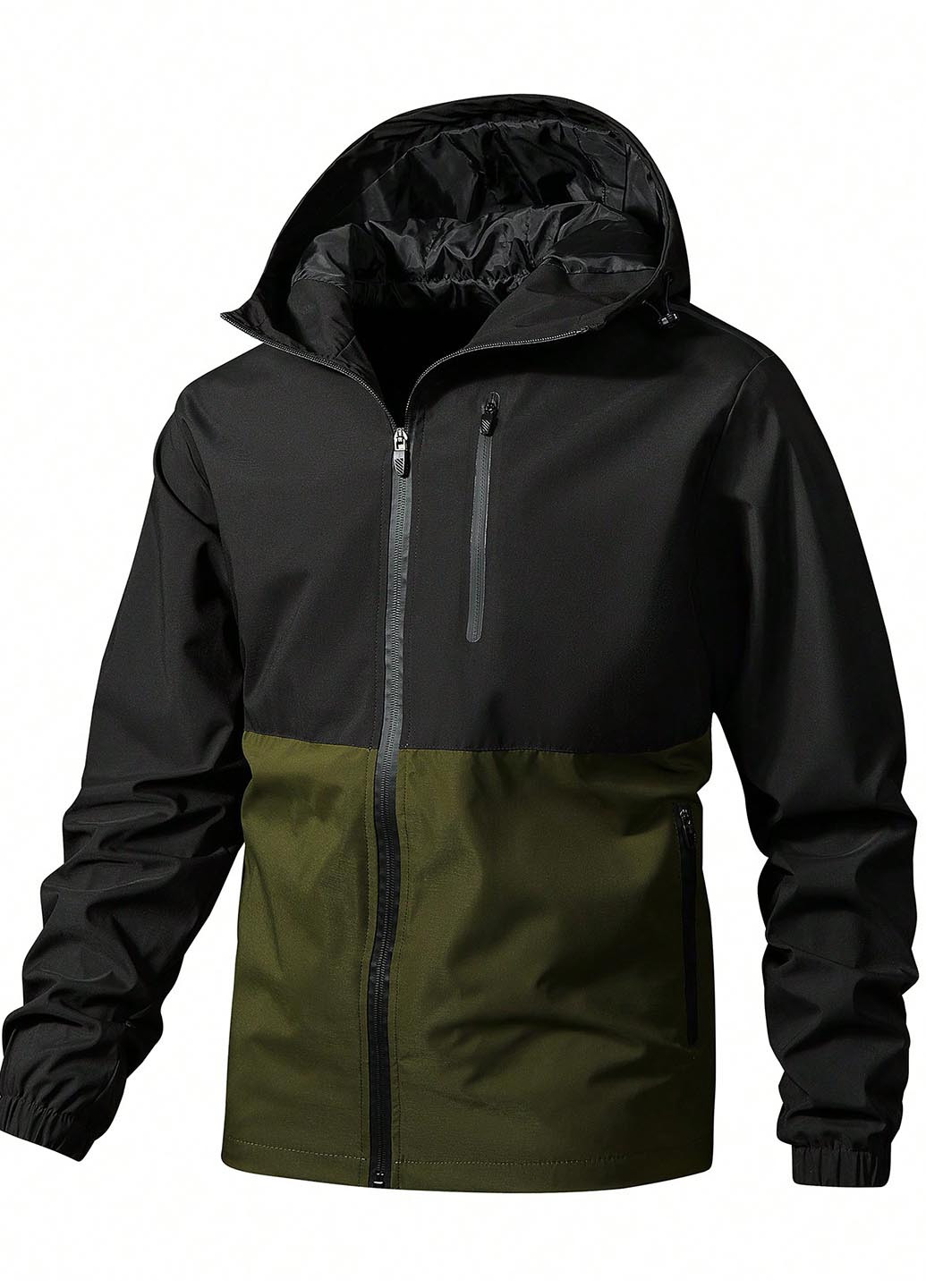 Чорна демісезонна куртка SHEIN