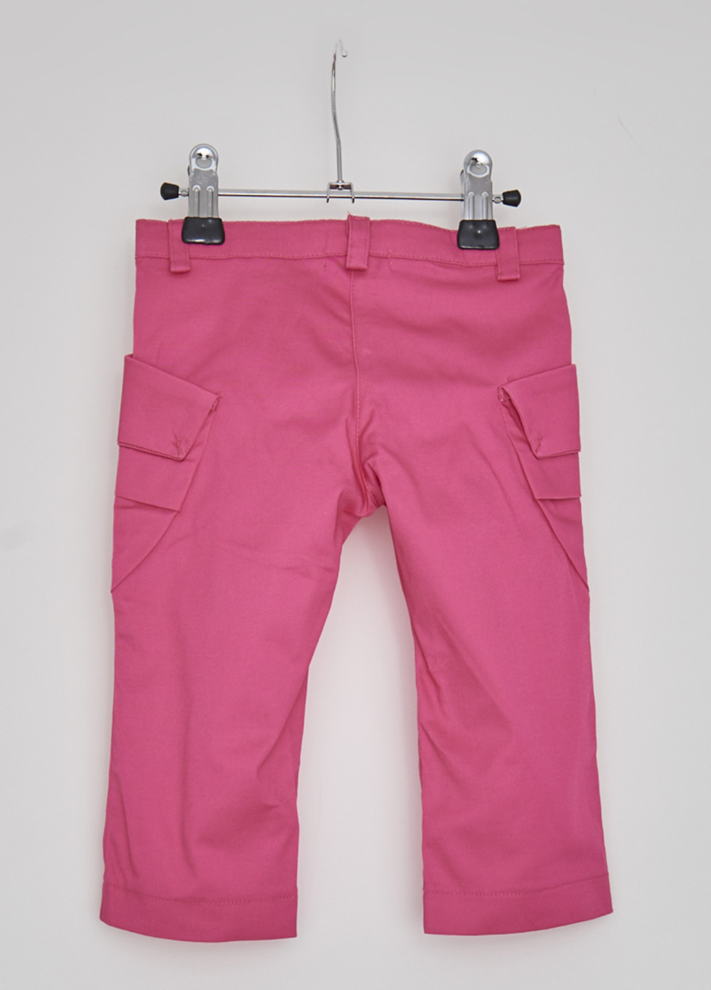 Розовые кэжуал летние прямые брюки Mandarino