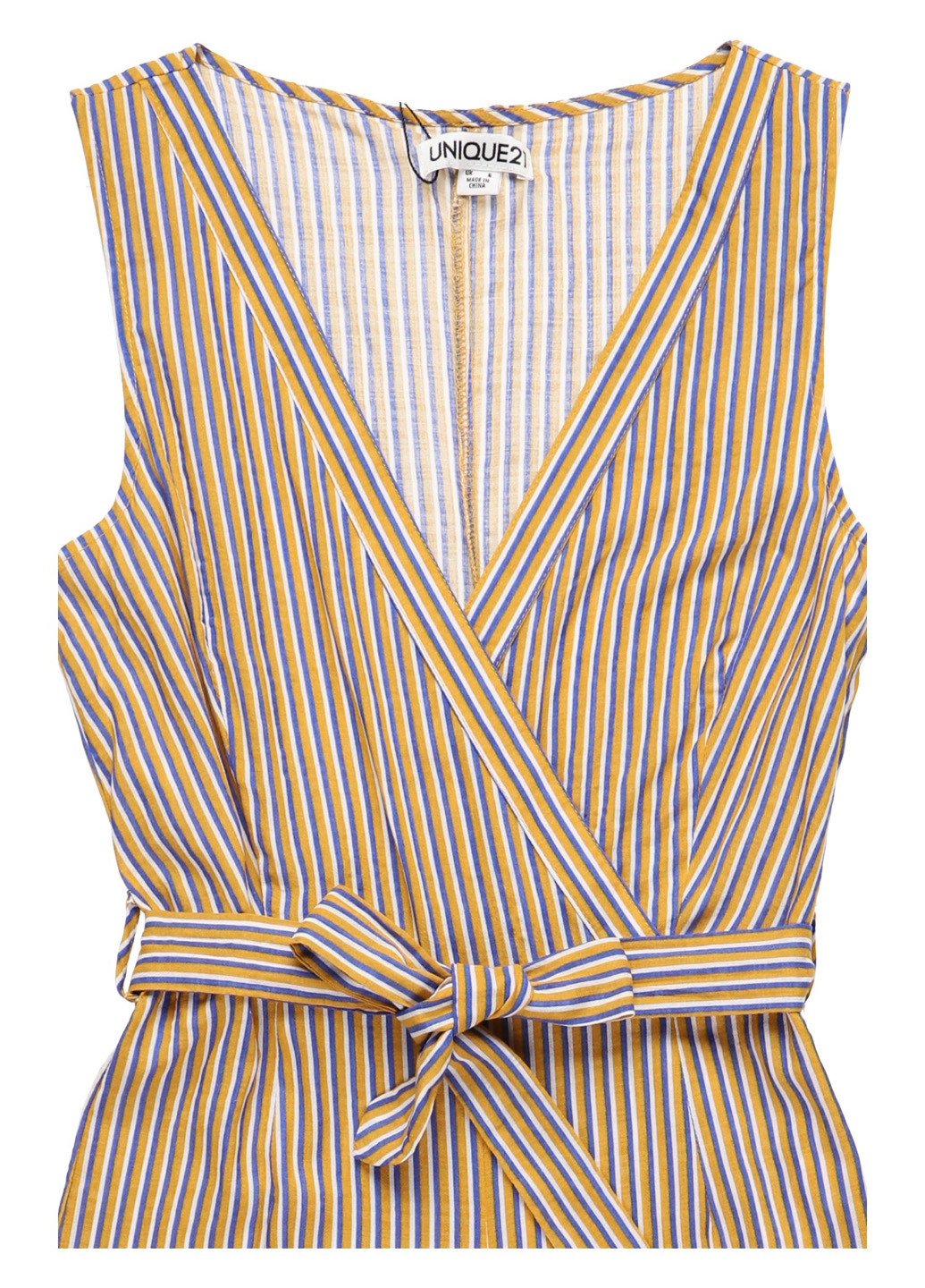 Комбінезон Unique 21 комбінезон-брюки смужка комбінований кежуал бавовна