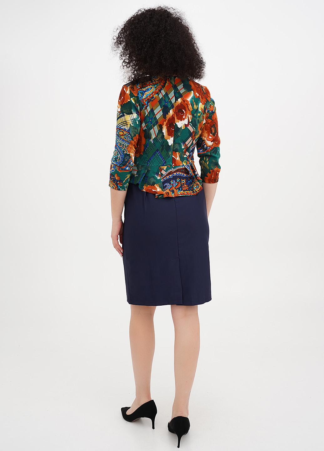 Зелена кежуал сукня Imperial з квітковим принтом