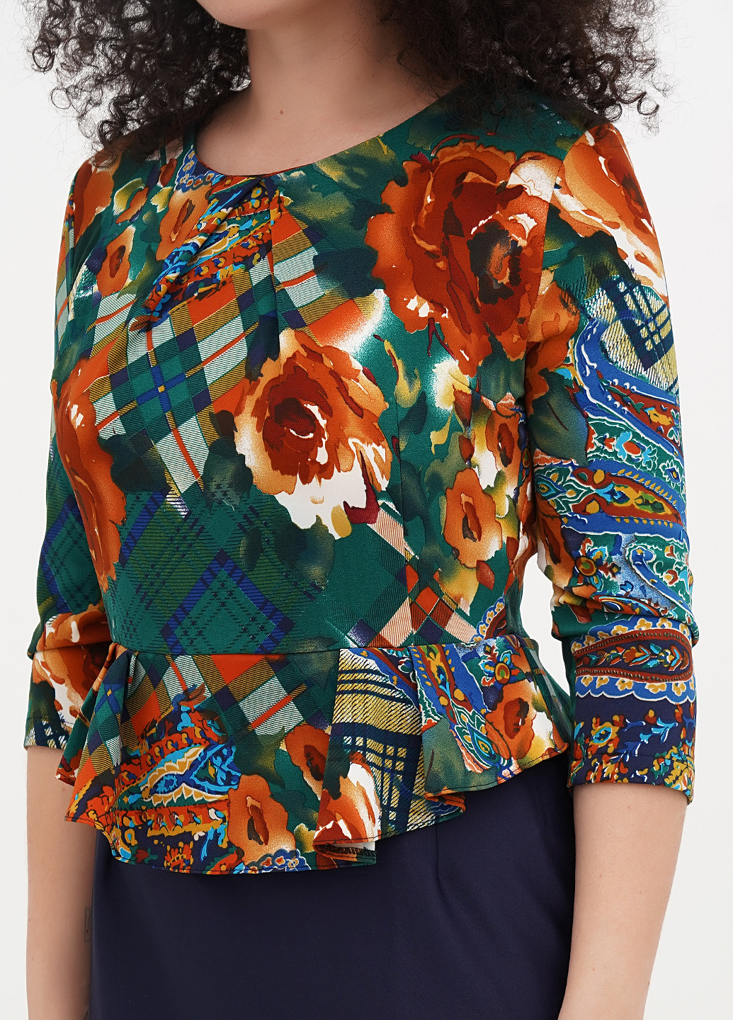 Зелена кежуал сукня Imperial з квітковим принтом