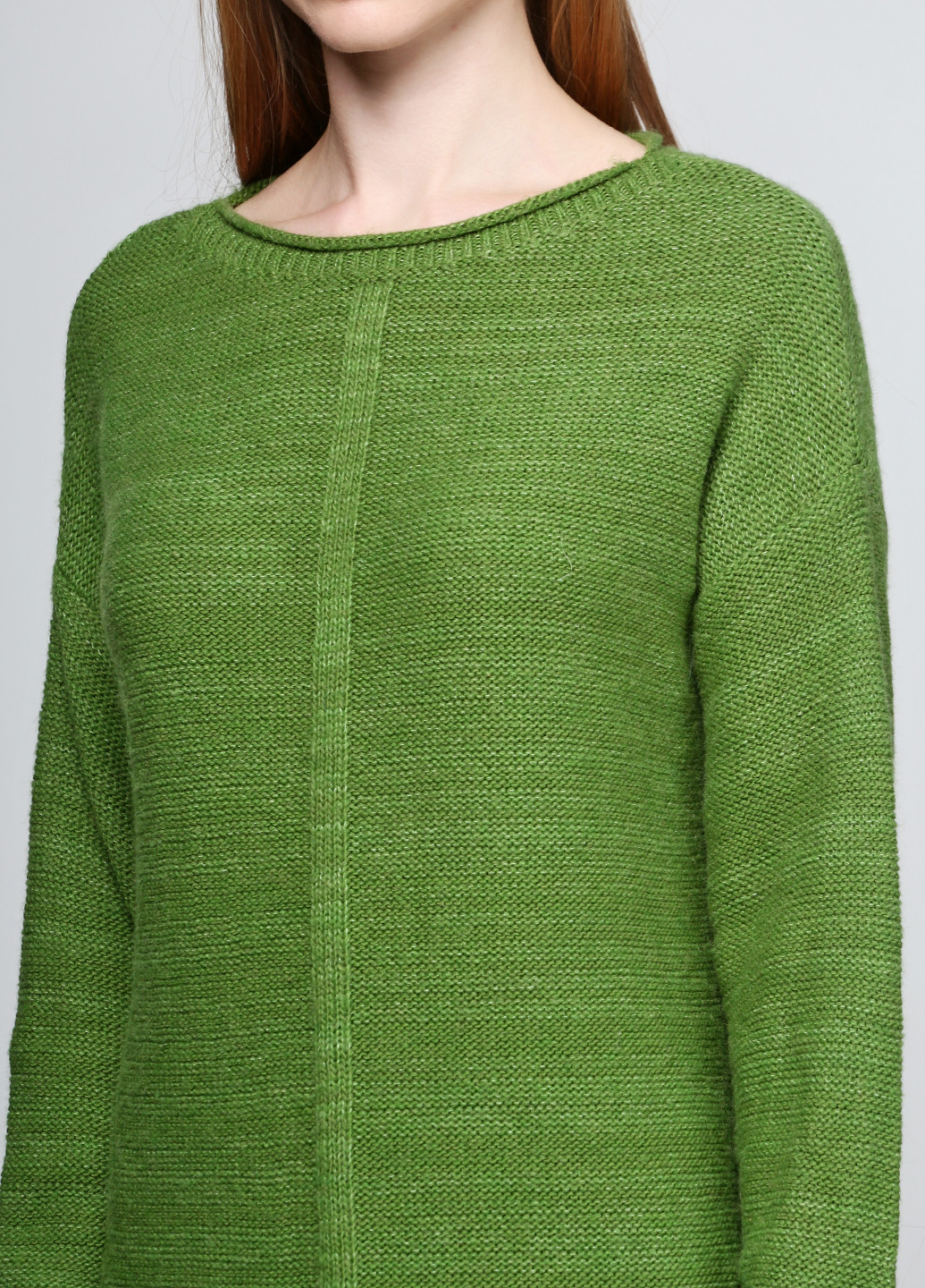 Зеленое кэжуал платье Dins Tricot