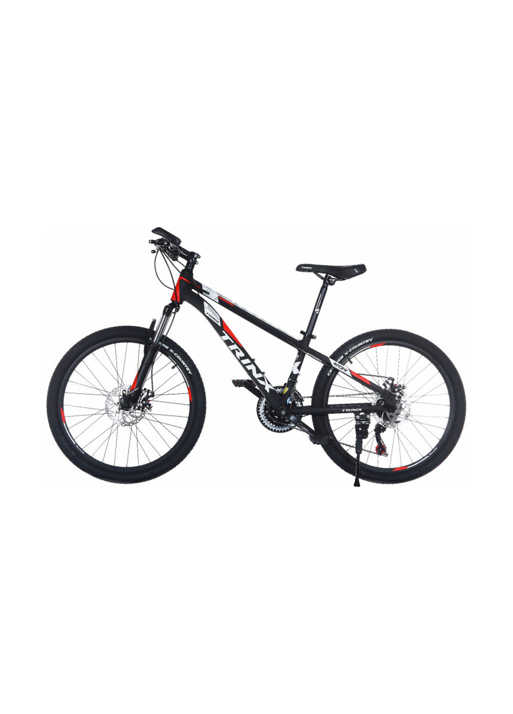 Велосипед Trinx m134 24"х12.5" matt-black-red-white (146489535)
