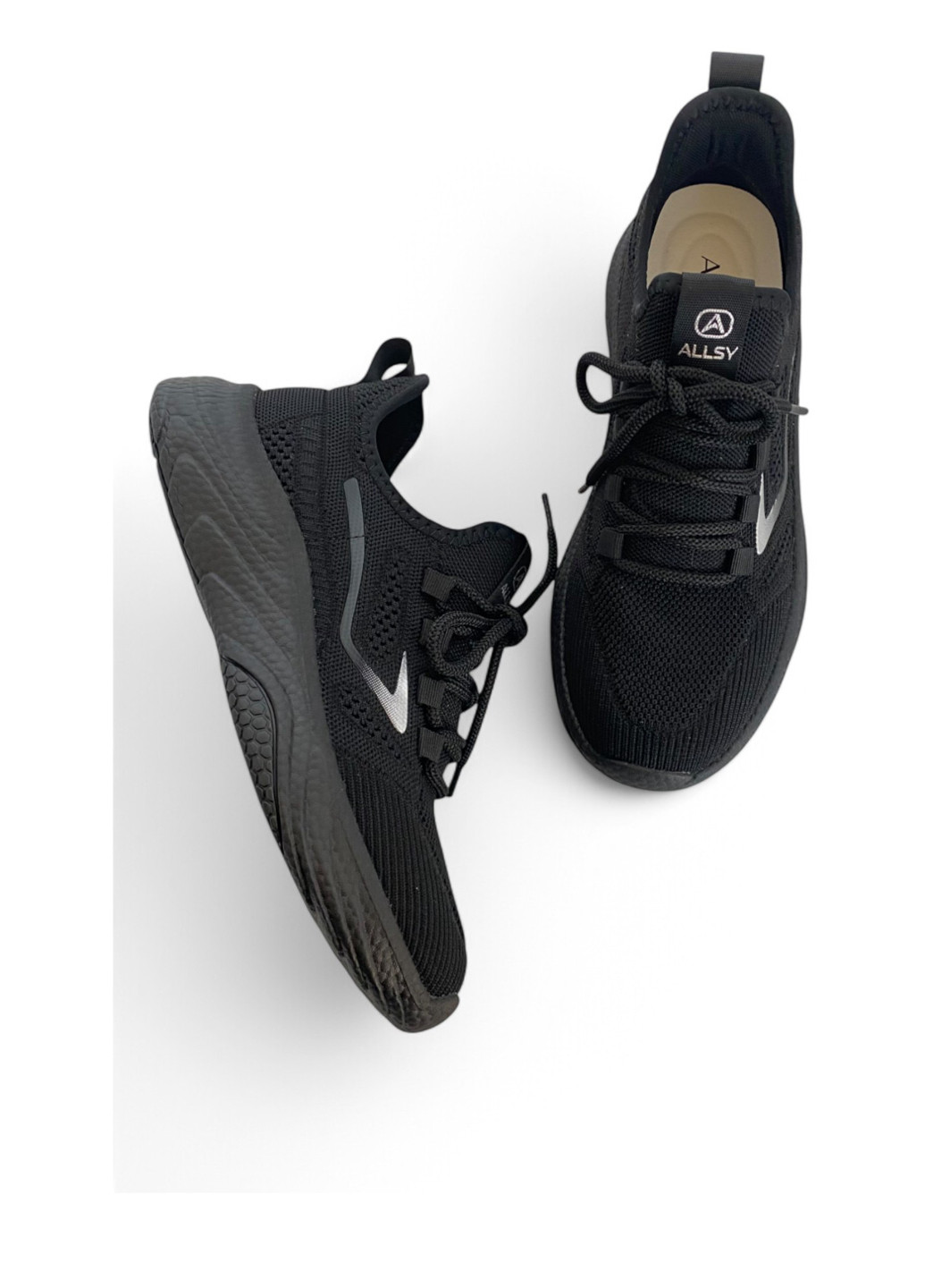 Кросівки ALLSY чорні літо (327577189)