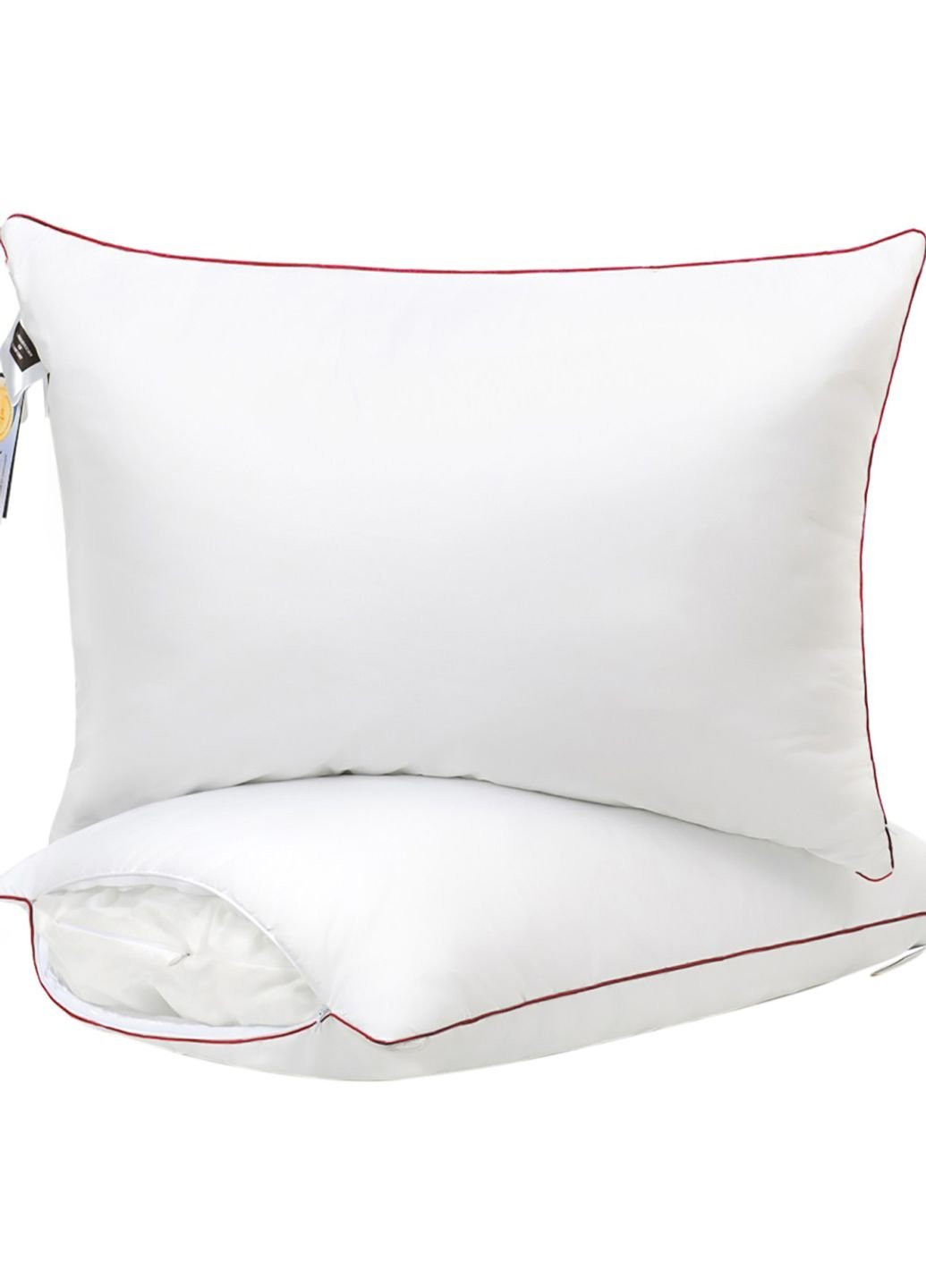 Подушка De Luxe Hand Made №635 з евкаліптом Висока 60х60 см (2200000852403) Mirson (254053248)