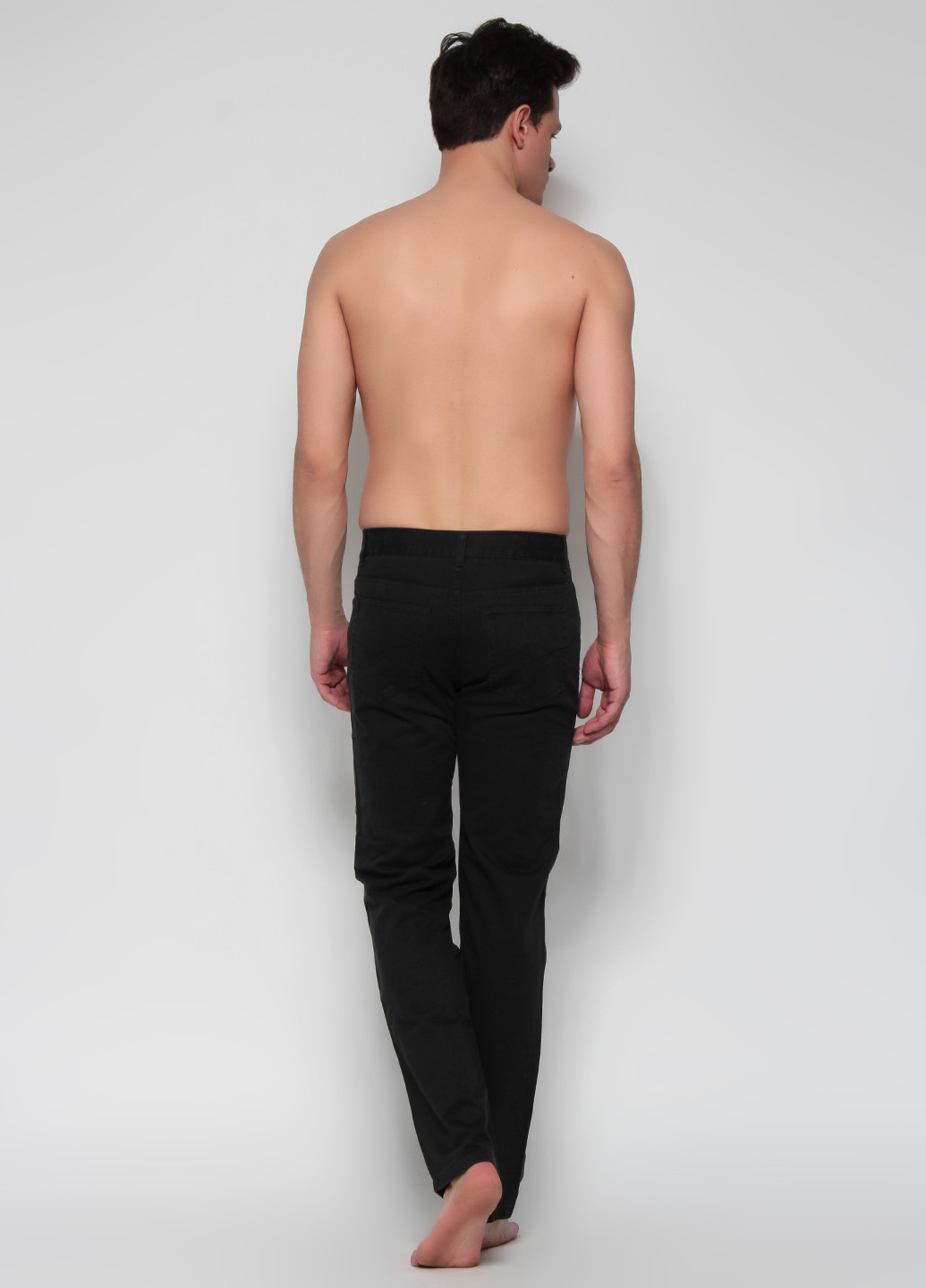 Темно-серые кэжуал демисезонные прямые брюки Sprider