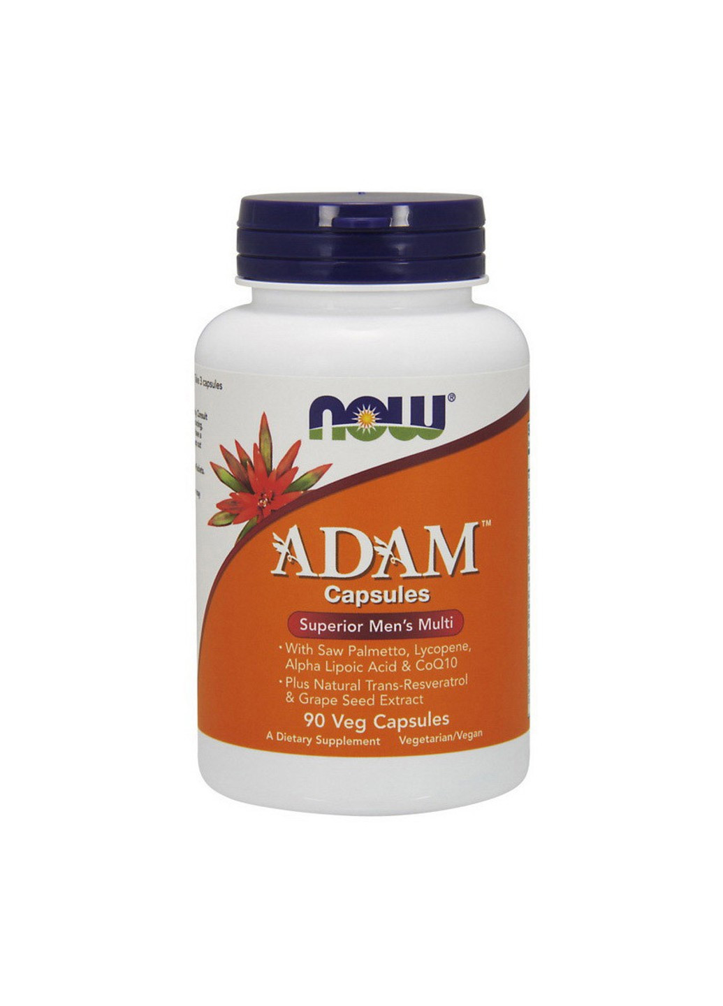 Витамины для мужчин Foods Adam (90 вег. капс) нау фудс адам Now Foods (255409433)