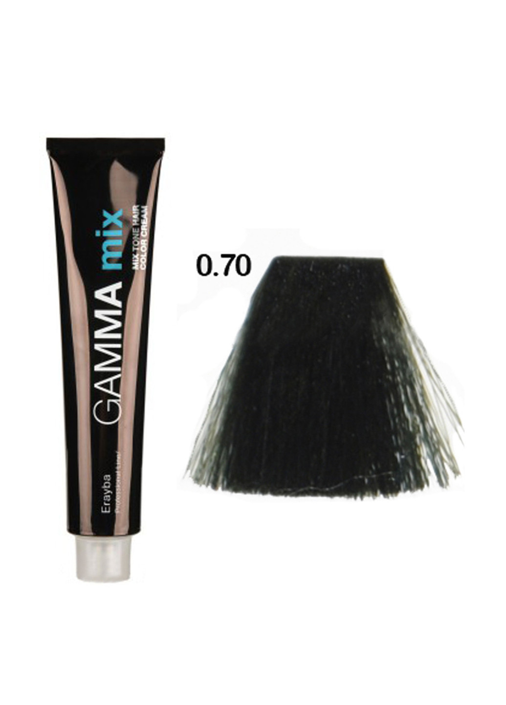 Крем-краска для волос Gamma Mix Tone №0/70 Микстон зеленый, 100 мл Erayba (202409526)