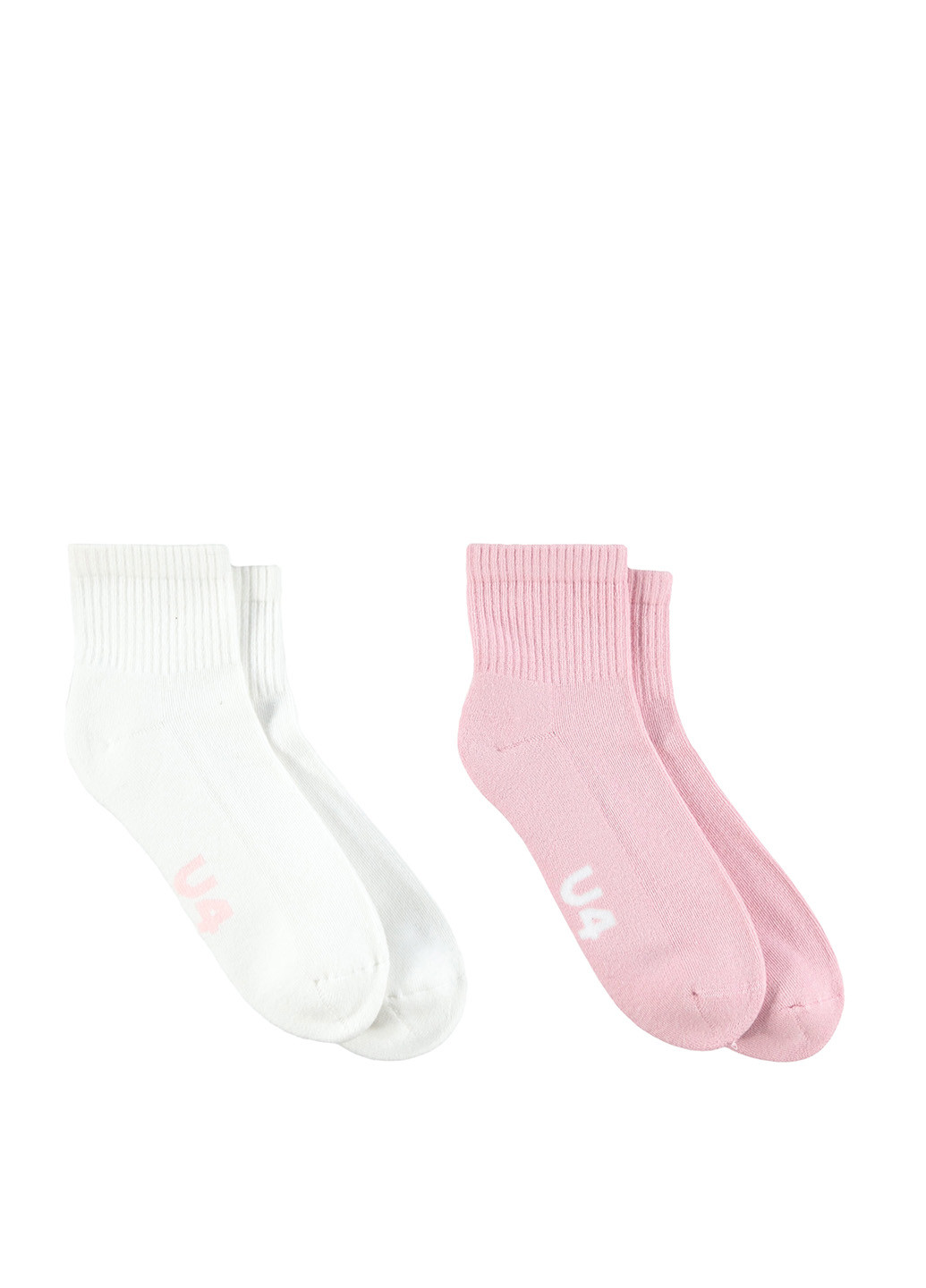 Комбіновані шкарпетки (2 пари) UNITED4 однотонні (329148660)