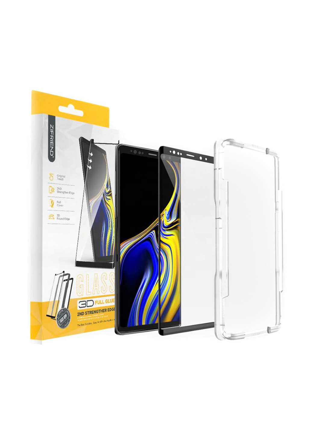 Защитное стекло Full Glue & Cover для Samsung Galaxy Note 8 SM-N950 Black (703309) Zifriend Full Glue & Cover для Samsung Galaxy Note 8 SM-N950 Black (703309) (140274269)