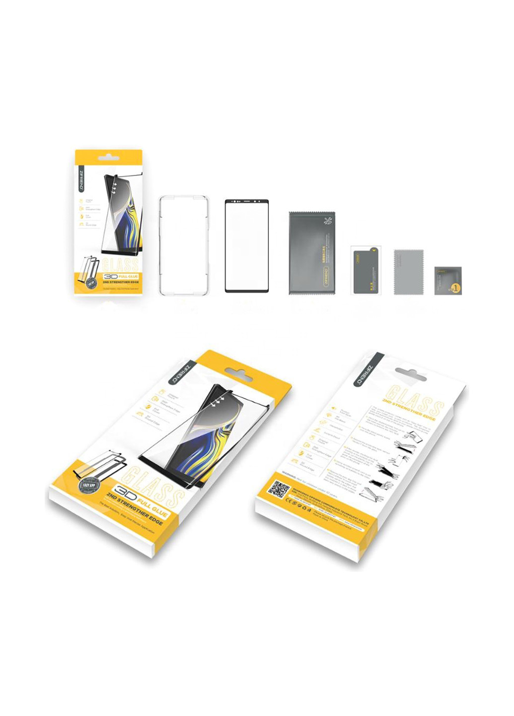 Защитное стекло Full Glue & Cover для Samsung Galaxy Note 8 SM-N950 Black (703309) Zifriend Full Glue & Cover для Samsung Galaxy Note 8 SM-N950 Black (703309) (140274269)