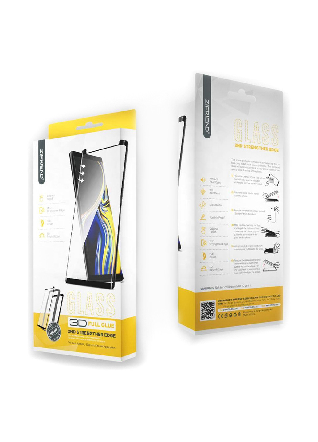 Защитное стекло Full Glue & Cover для Samsung Galaxy Note 8 SM-N950 Black (703309) Zifriend Full Glue & Cover для Samsung Galaxy Note 8 SM-N950 Black (703309) (140274269)