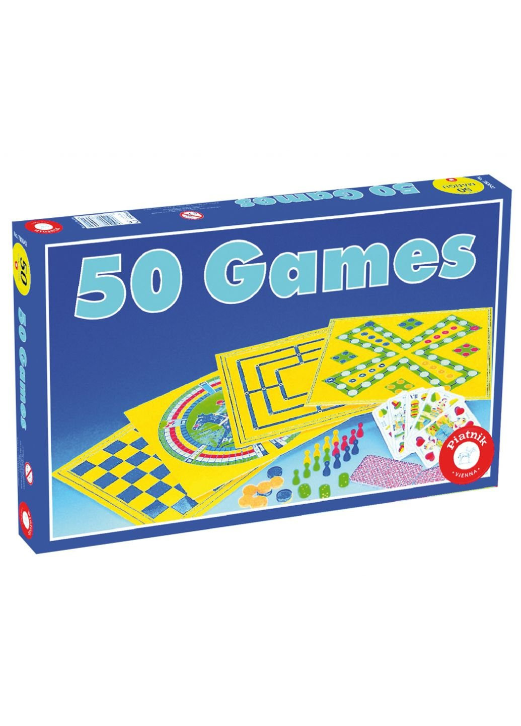 Настольная игра Набор 50 игр (PT-780042) Piatnik (252249733)