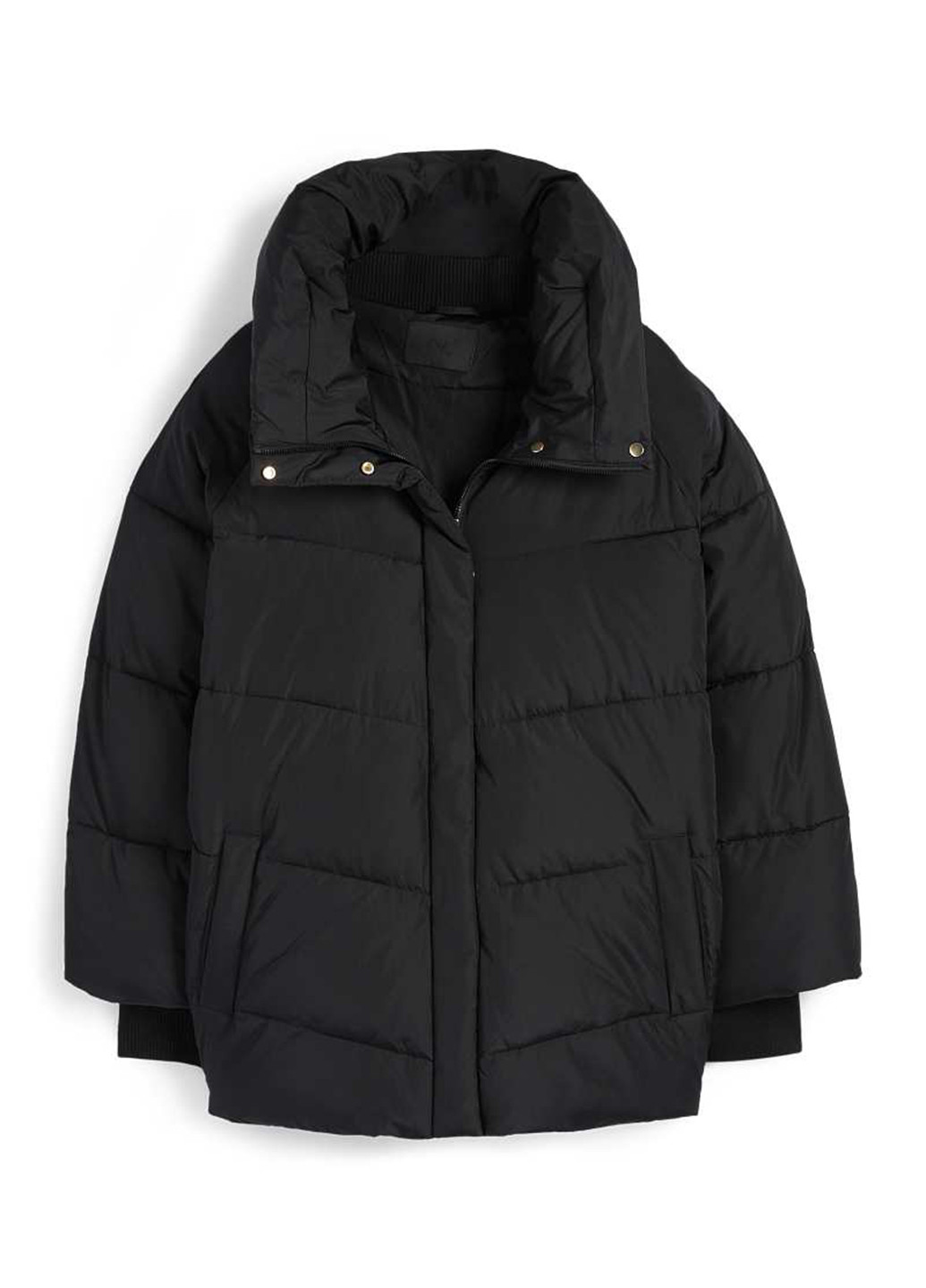 Черная демисезонная куртка C&A