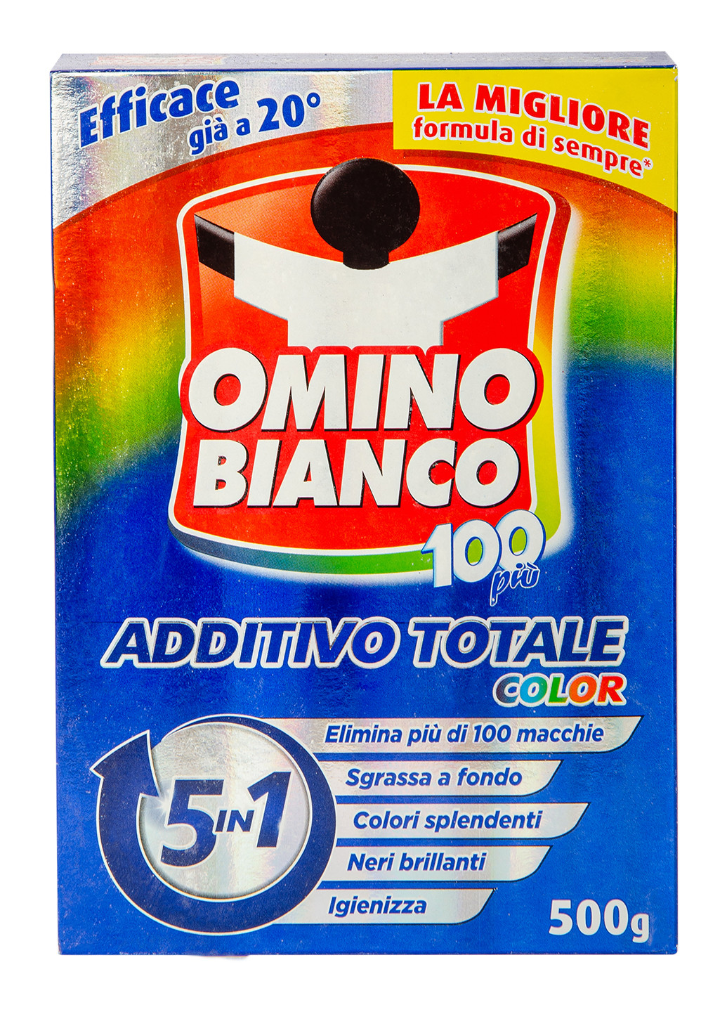 Засіб для видалення плям Color 5 в 1 (100 прань) 500 г OMINO BIANCO (215233149)