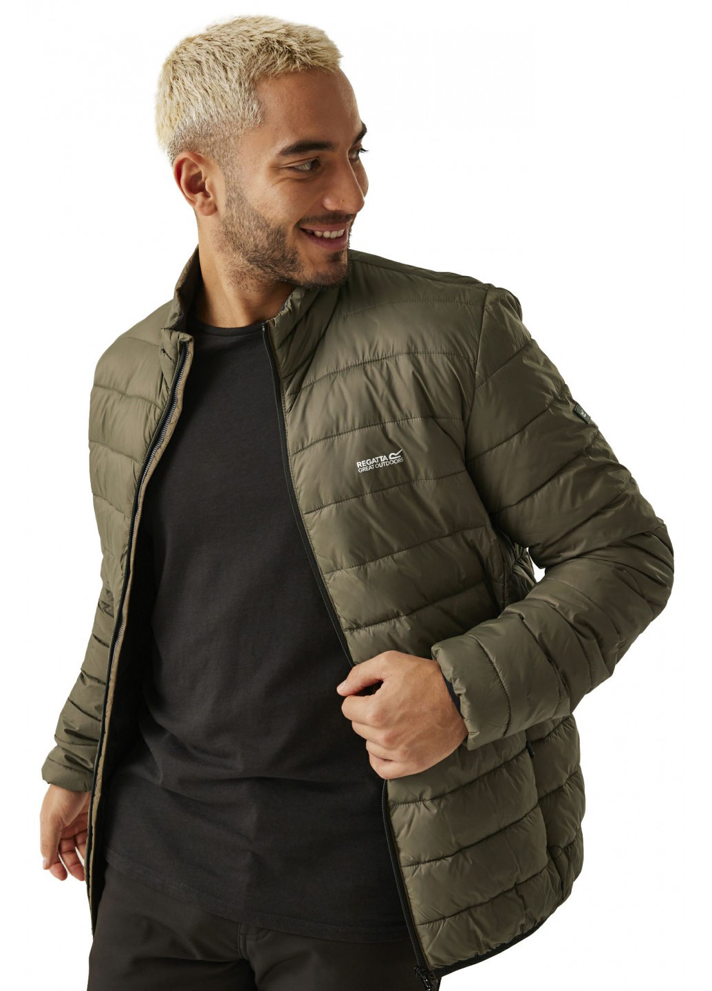 Оливкова (хакі) зимня куртка Regatta Marizion