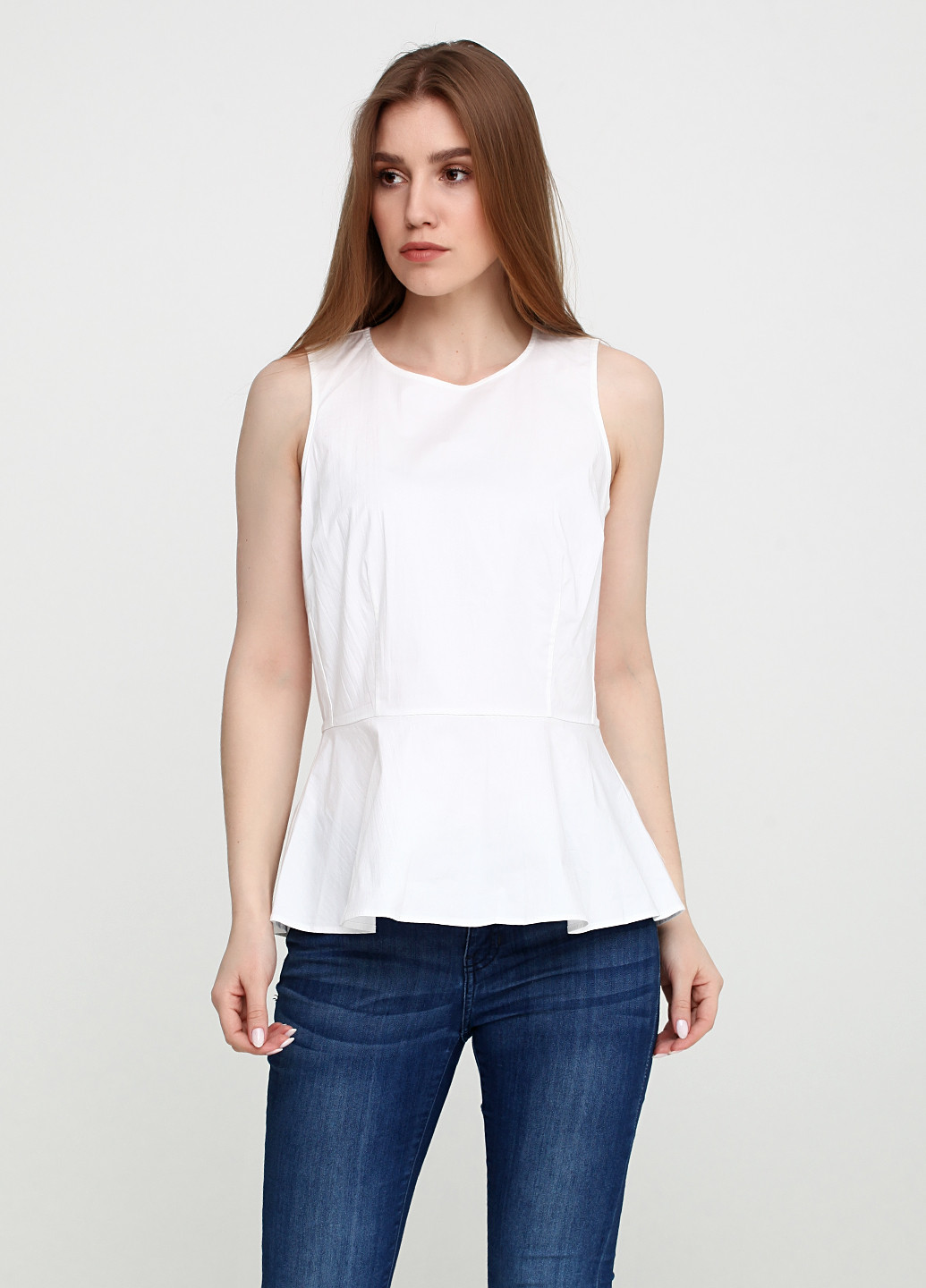 Белая летняя блуза Ralph Lauren