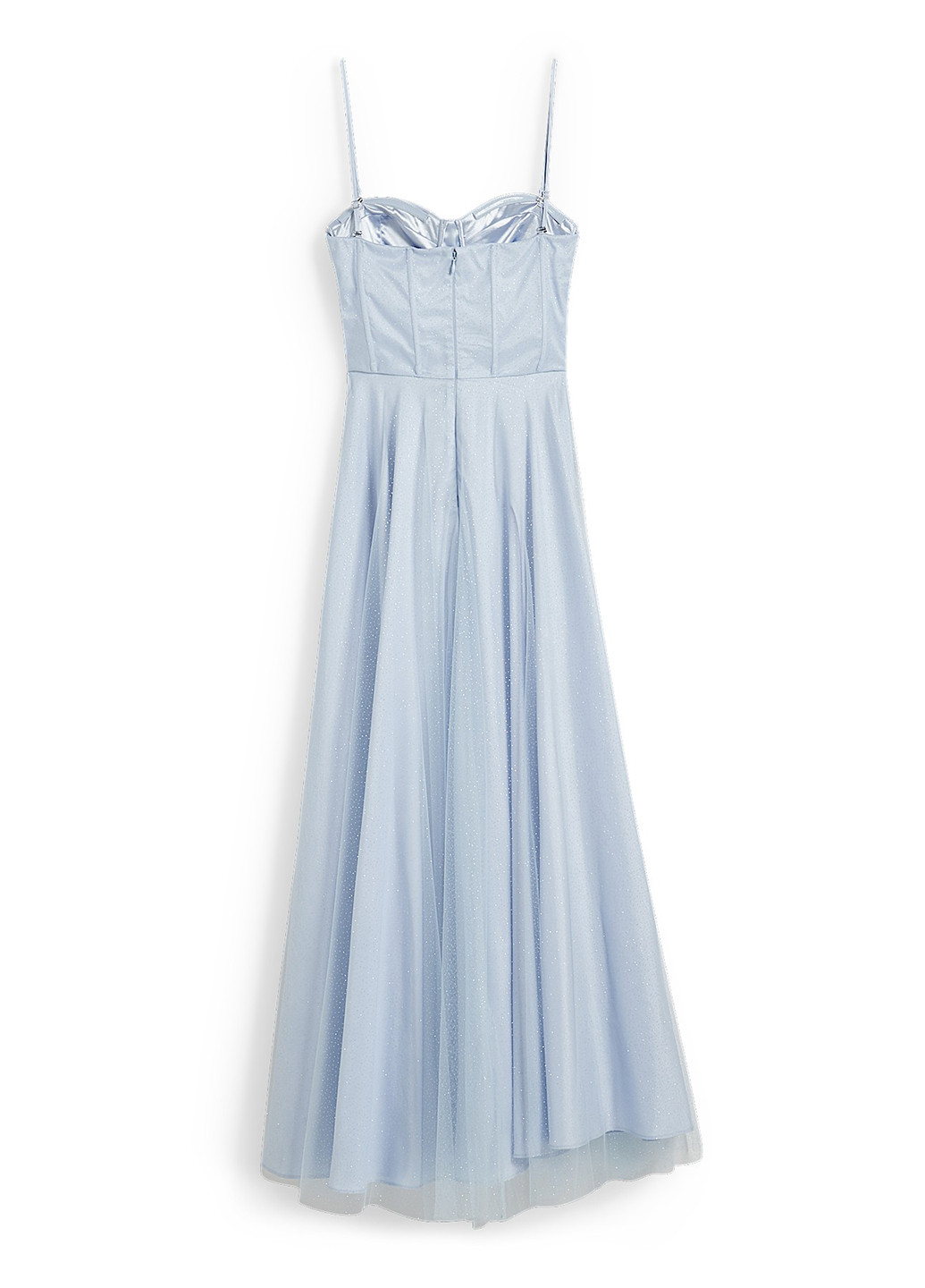 Блакитна святковий сукня кльош C&A однотонна