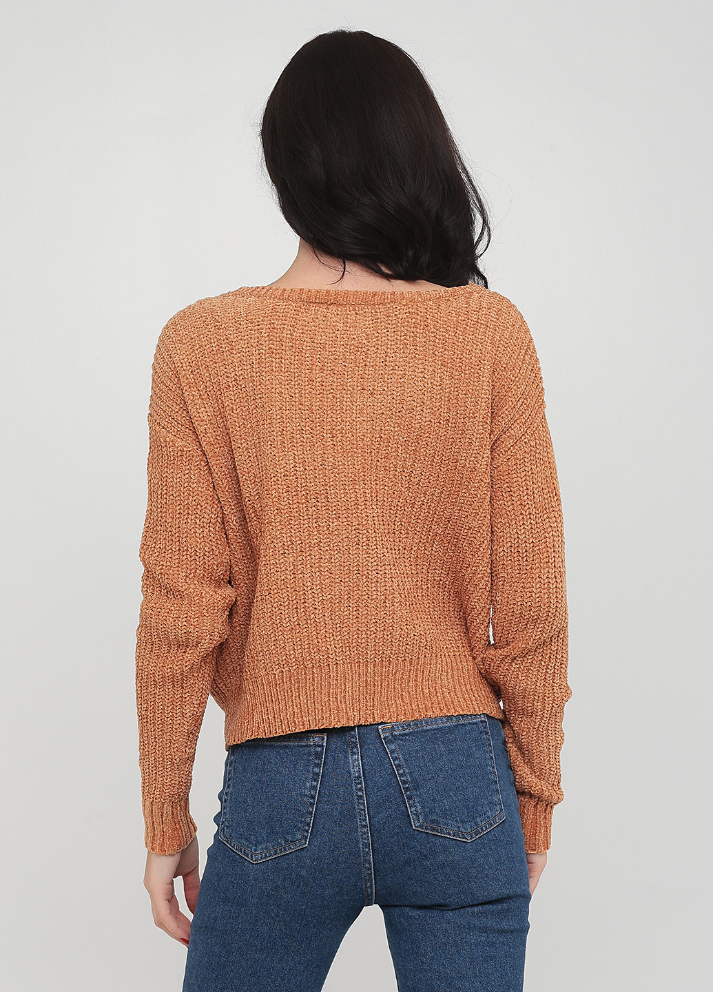 Светло-коричневый демисезонный пуловер пуловер CHD