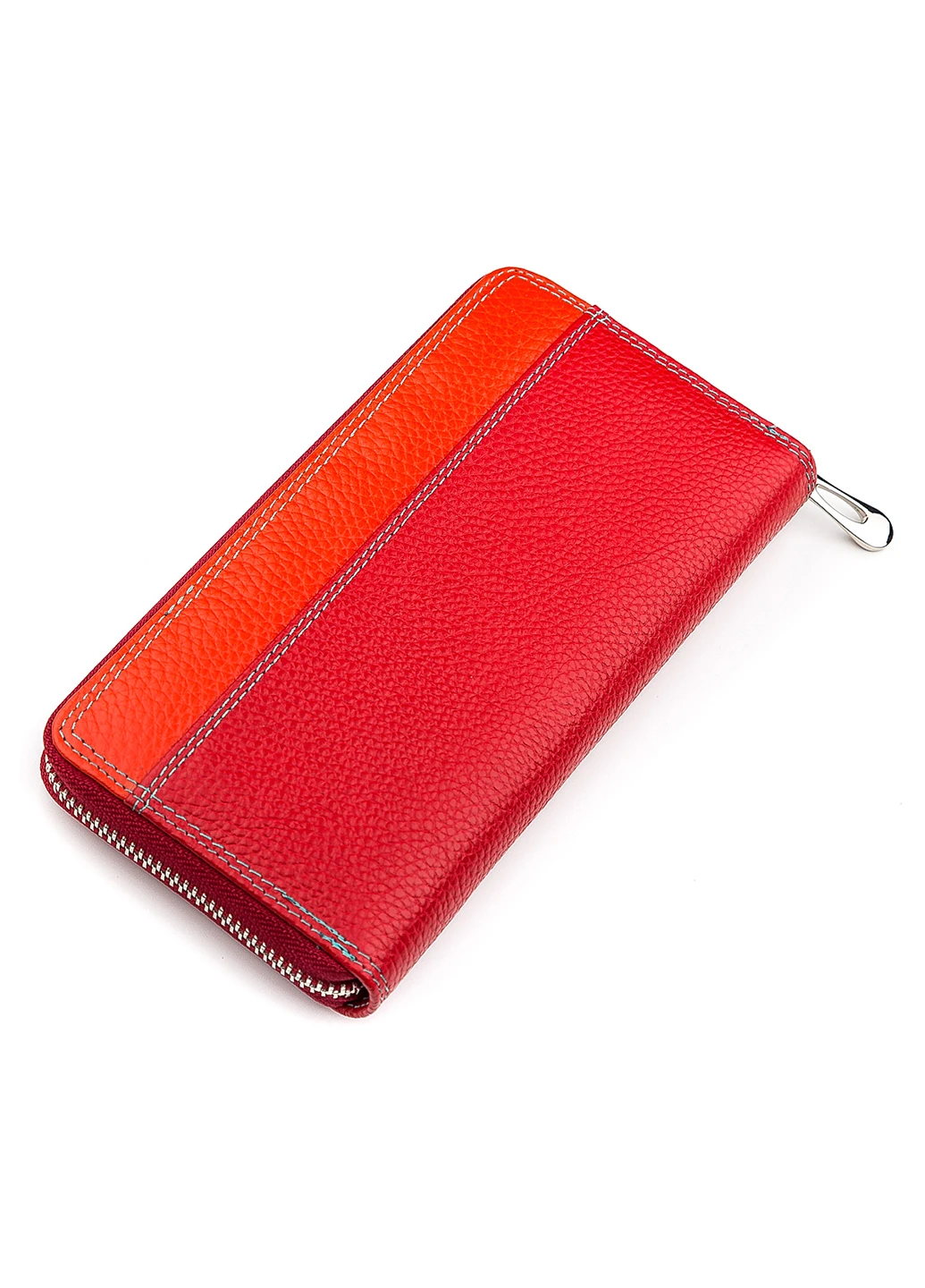 Жіночий шкіряний гаманець 19х10х3 см st leather (229459287)