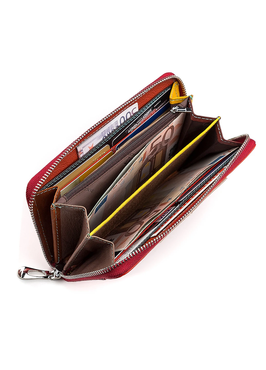 Жіночий шкіряний гаманець 19х10х3 см st leather (229459287)