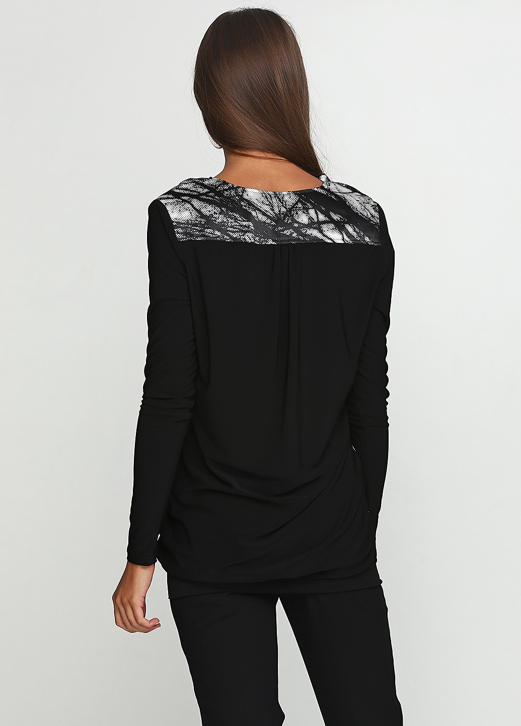 Чорна демісезонна блуза Stefanie L