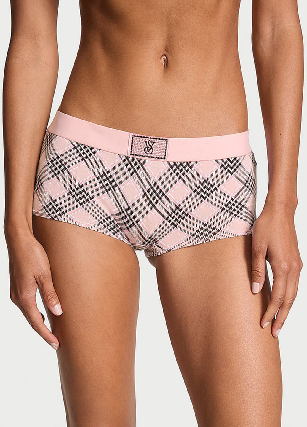 Розовый демисезонный комплект (бюстгальтер, трусики) Victoria's Secret