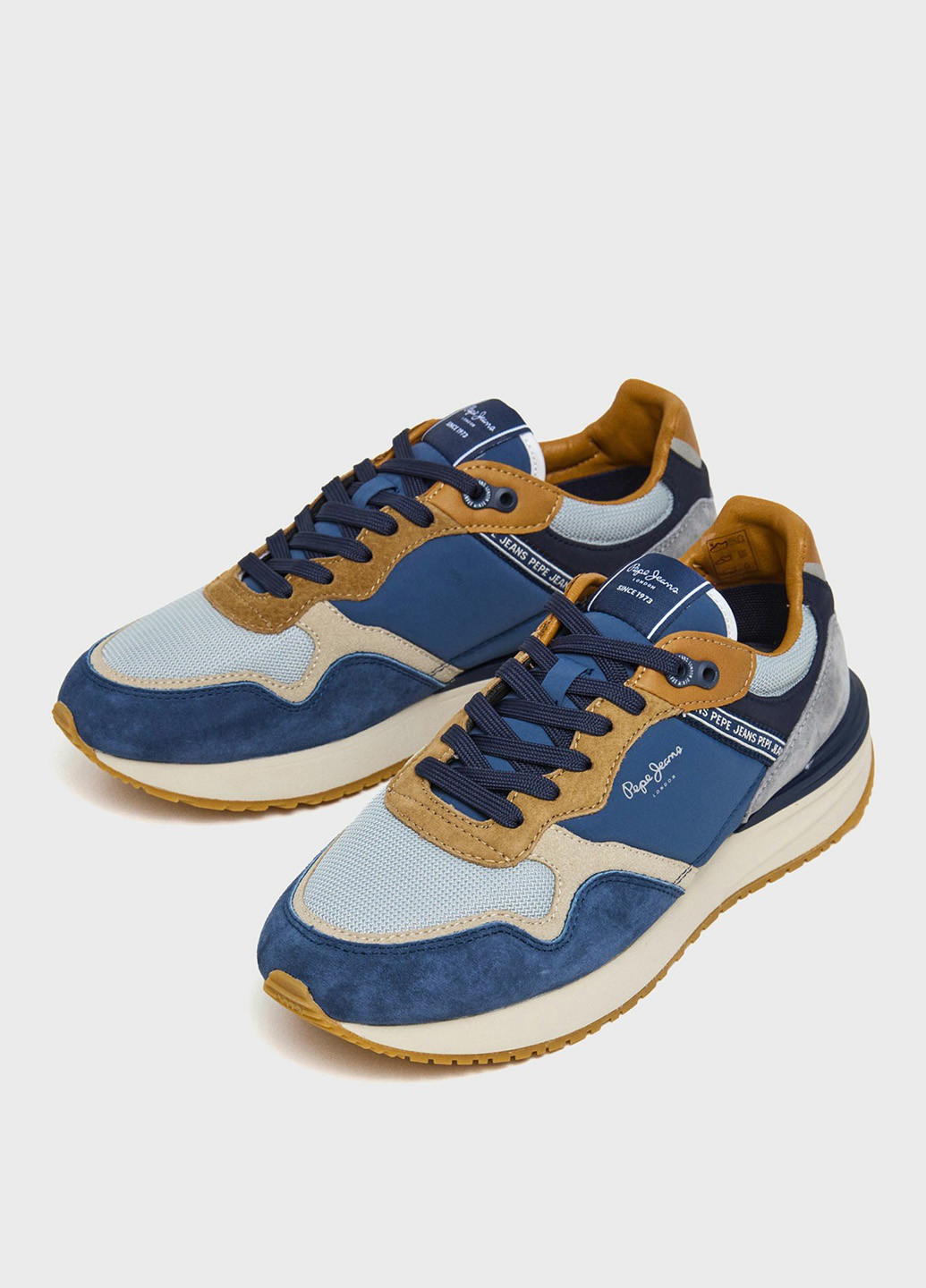 Синій всесезон кросівки Pepe Jeans