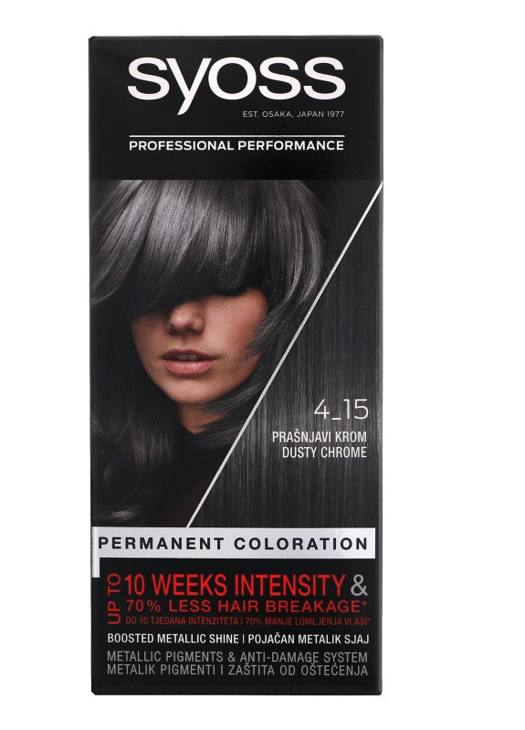 Стійка фарба для волосся 4-15 Димчастий хром Syoss (213164250)