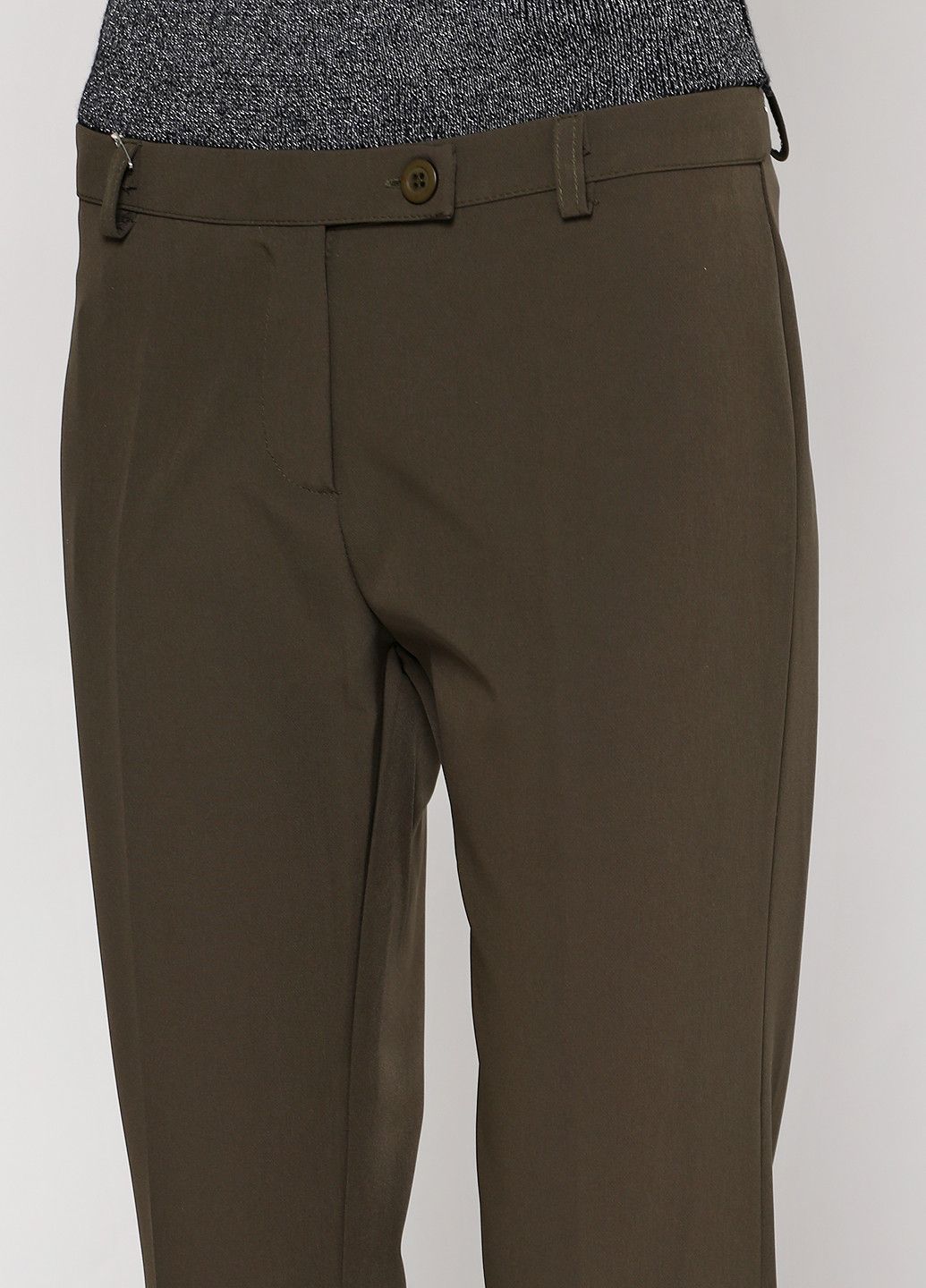 Зеленые кэжуал демисезонные брюки S3SS