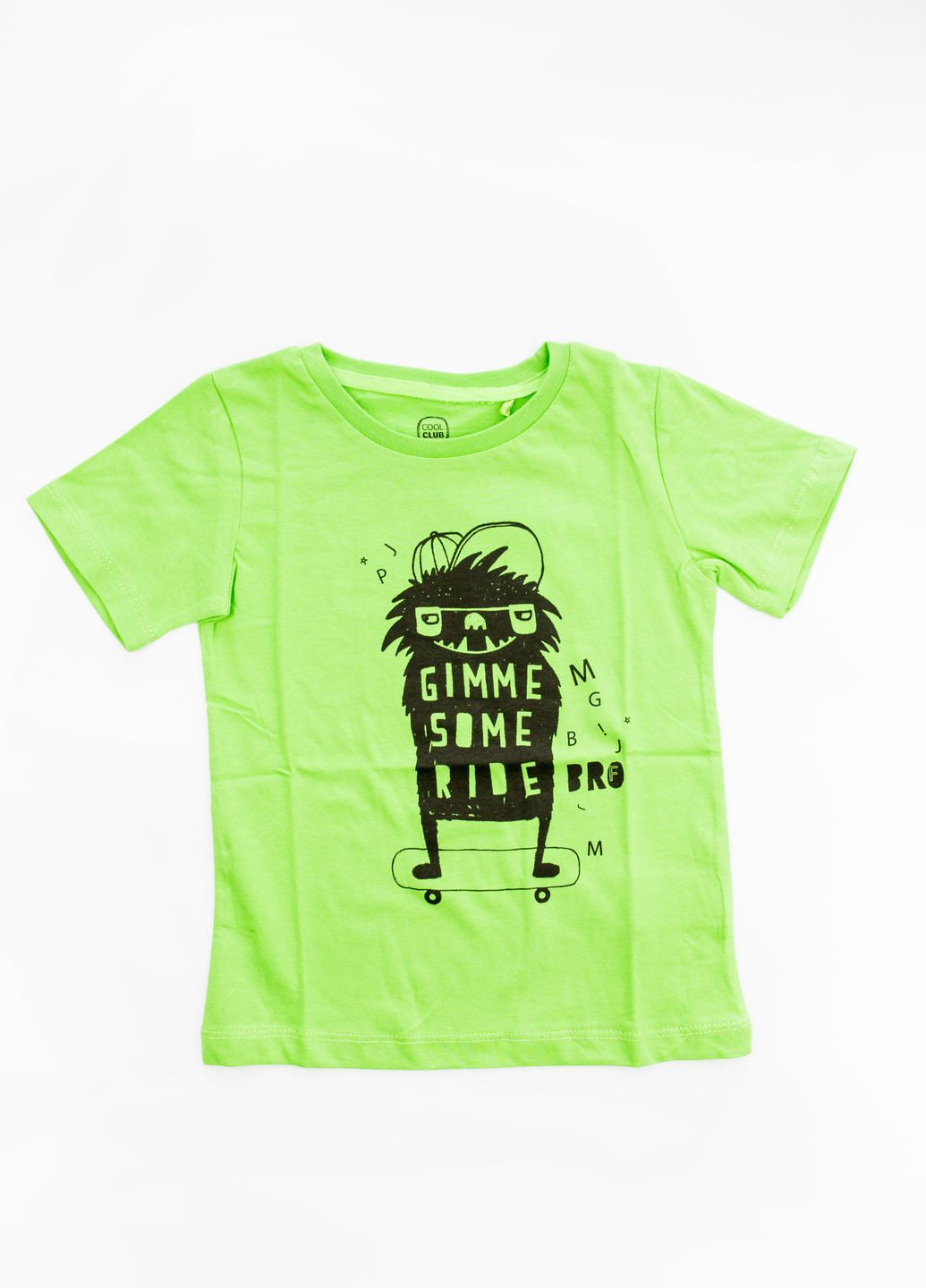 Зеленая демисезонная футболка Cool Club