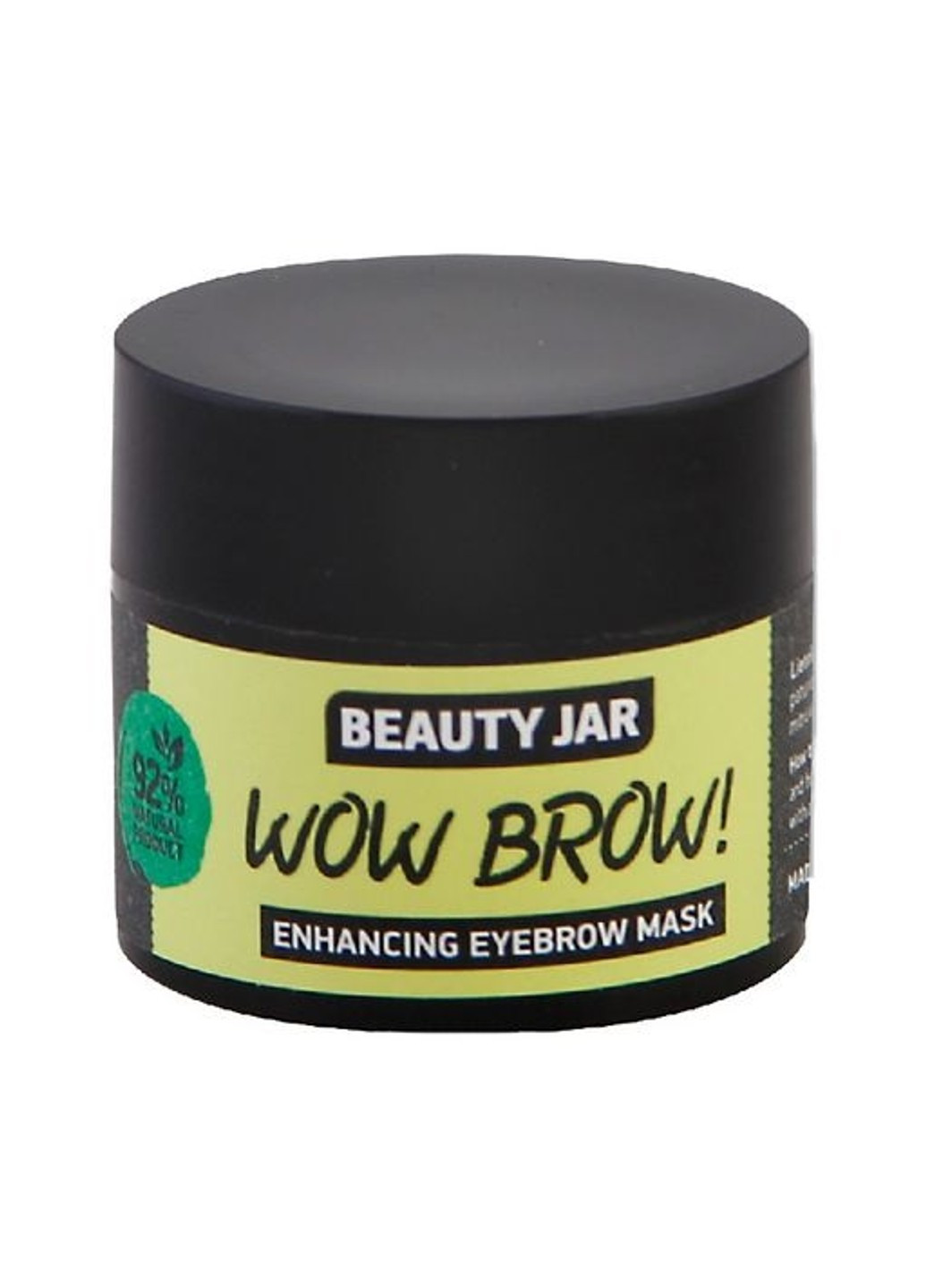 Маска для росту брів Wow Brow! 15 мл Beauty Jar (254404157)